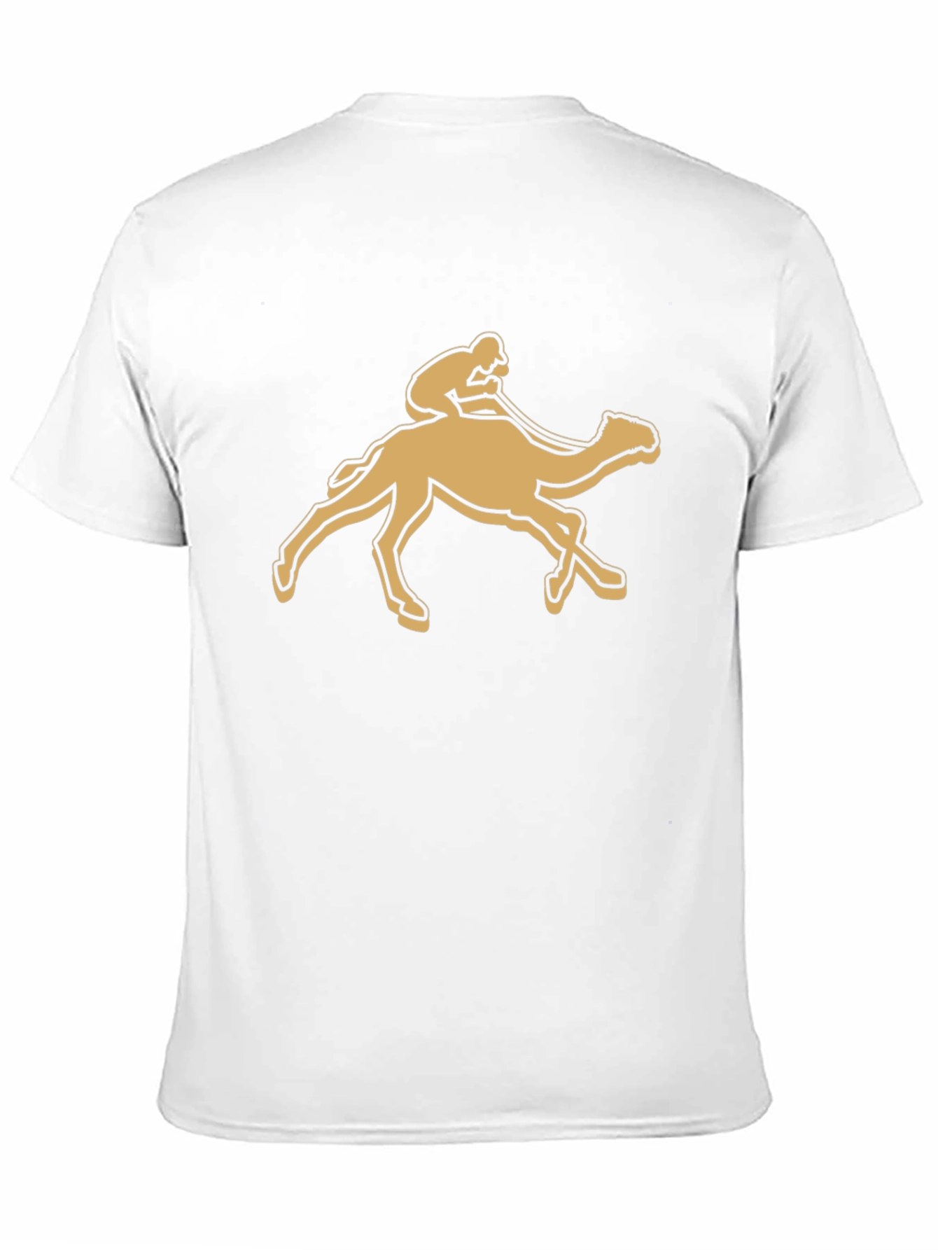 Camel Rider Graphic Tee - Stylish Black T-Shirt
