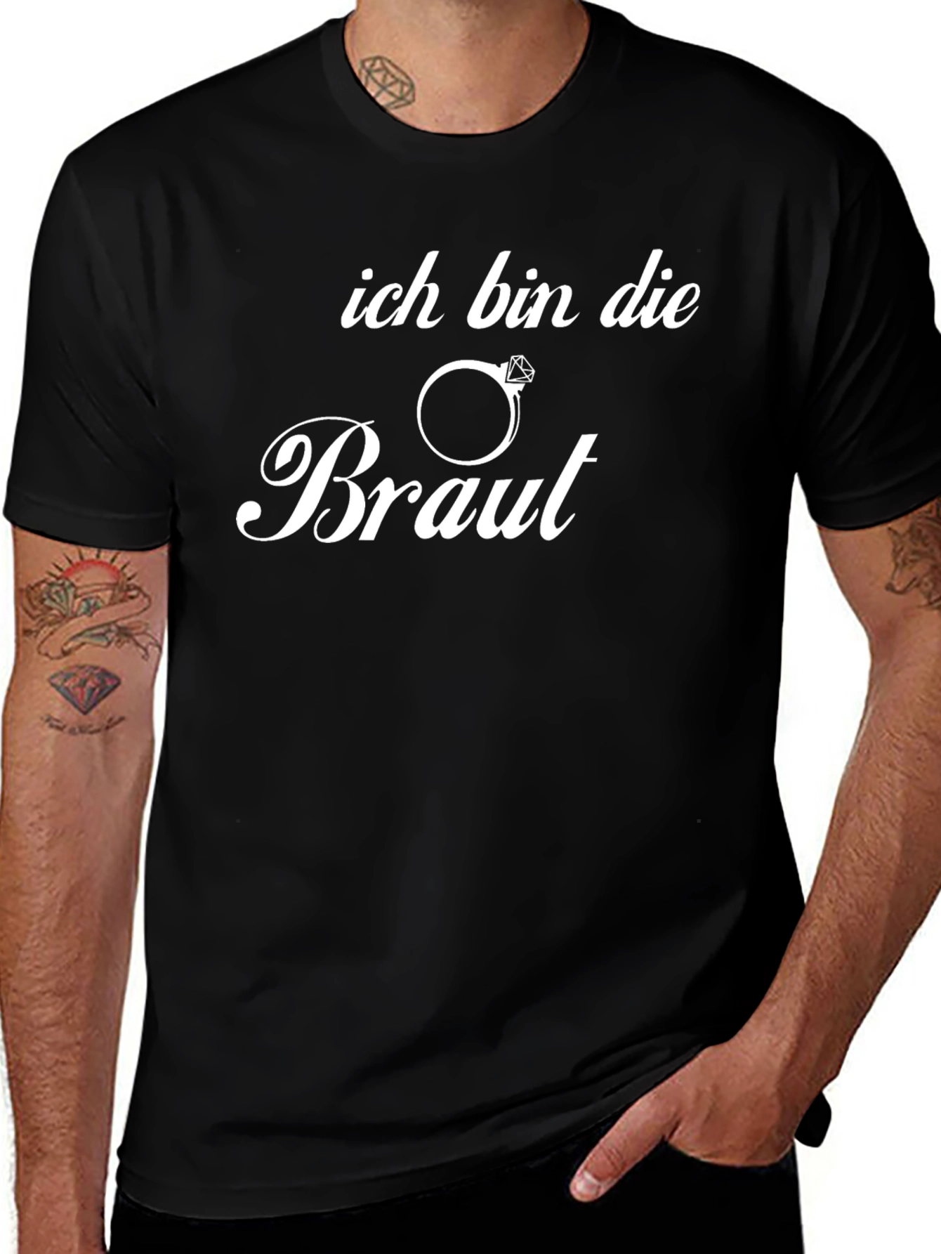 Ich Bin Die Braut Wedding T-Shirt