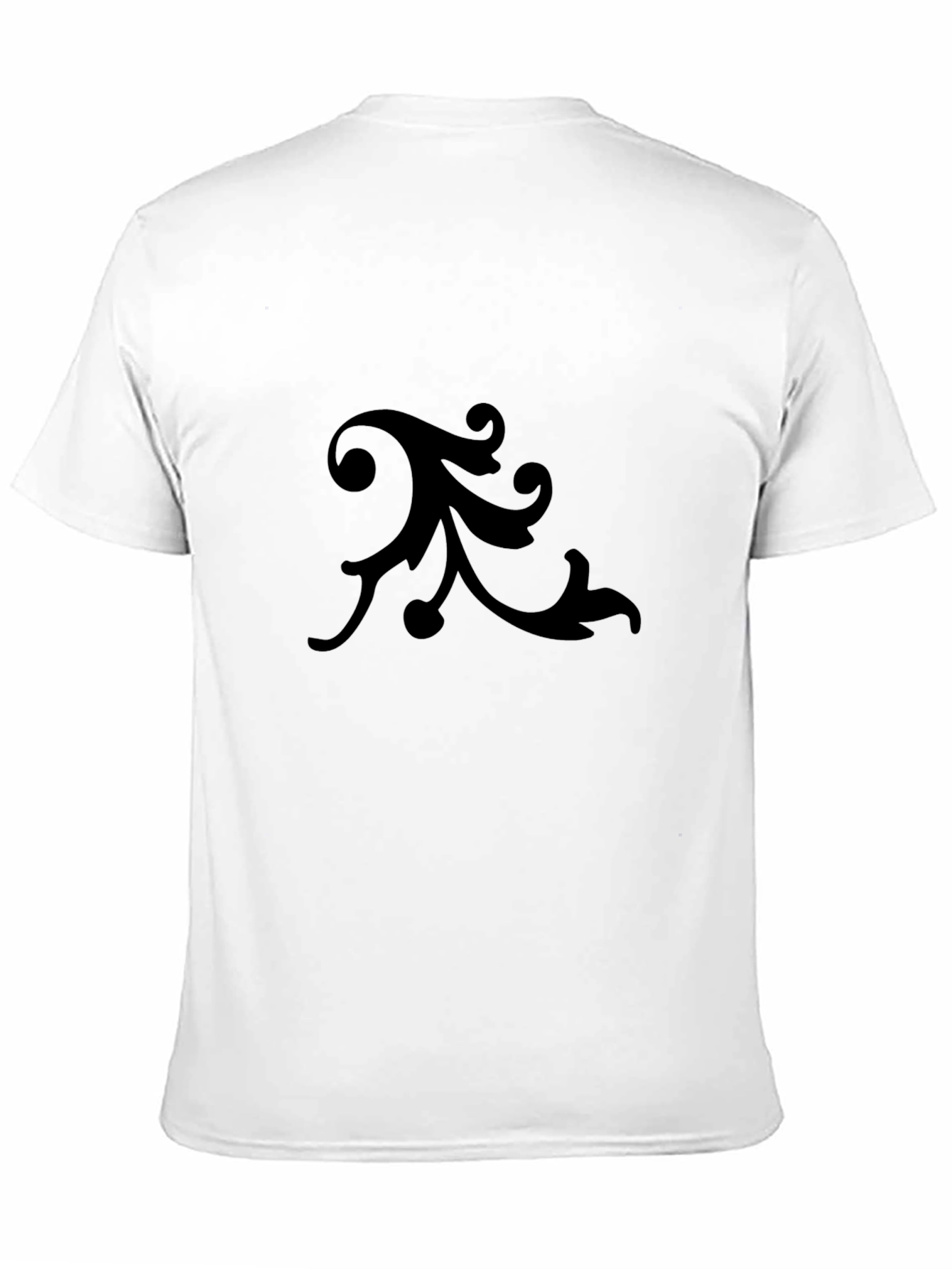 Elegant Black Graphic Tee