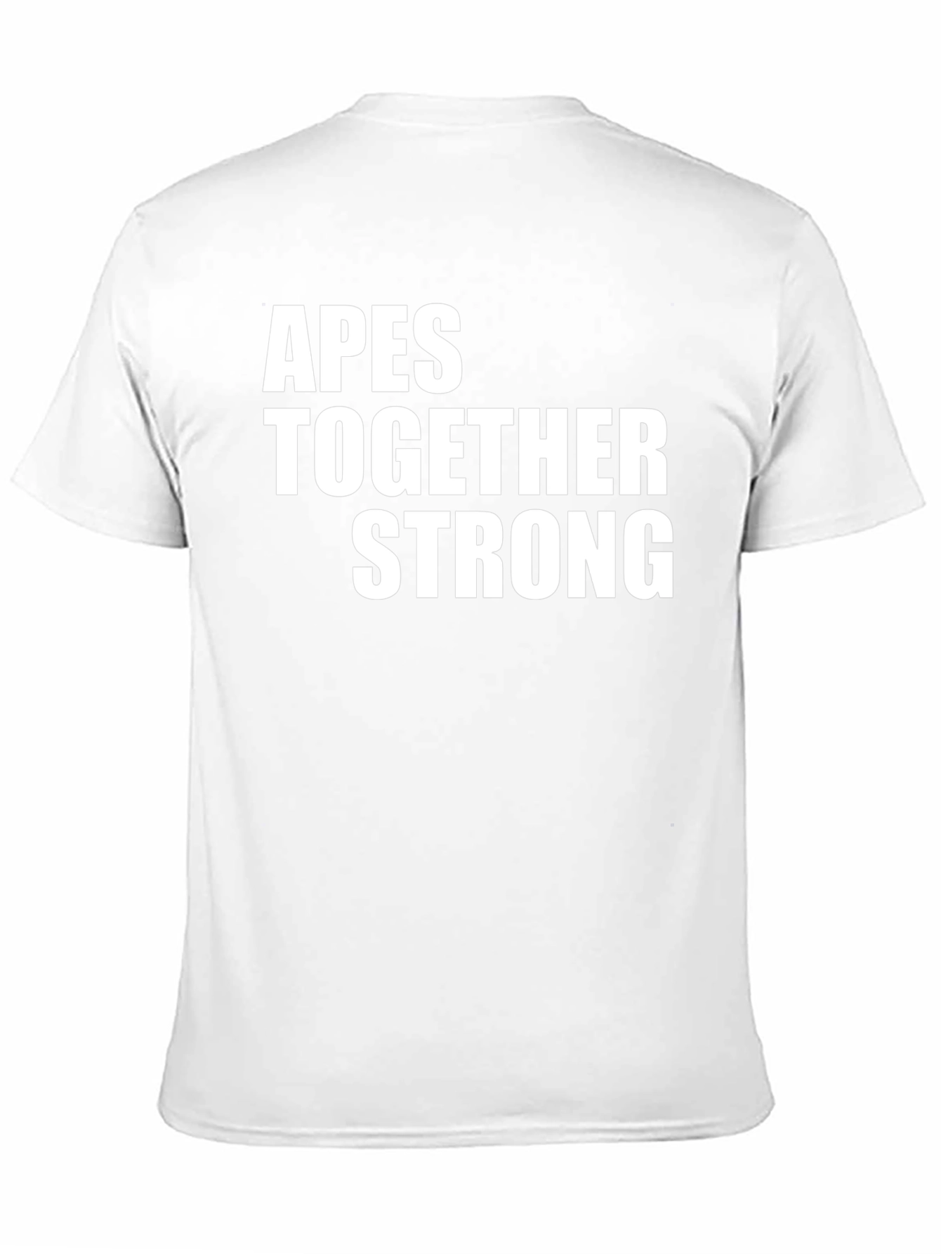 Apes Together Strong Graphic T-Shirt - Black Cotton Tee