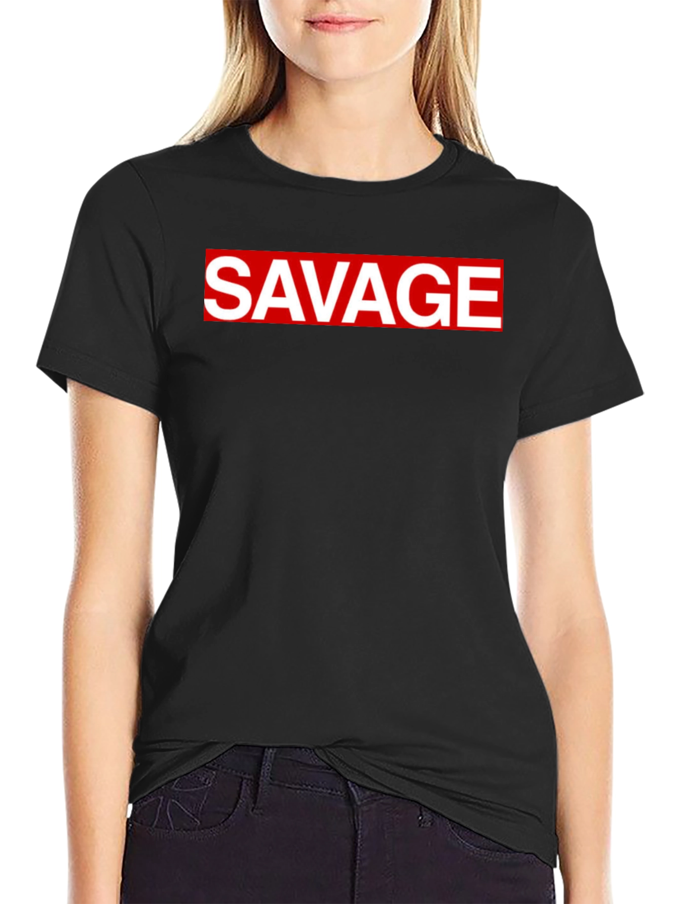 Savage Graphic Tee - Bold Statement T-Shirt