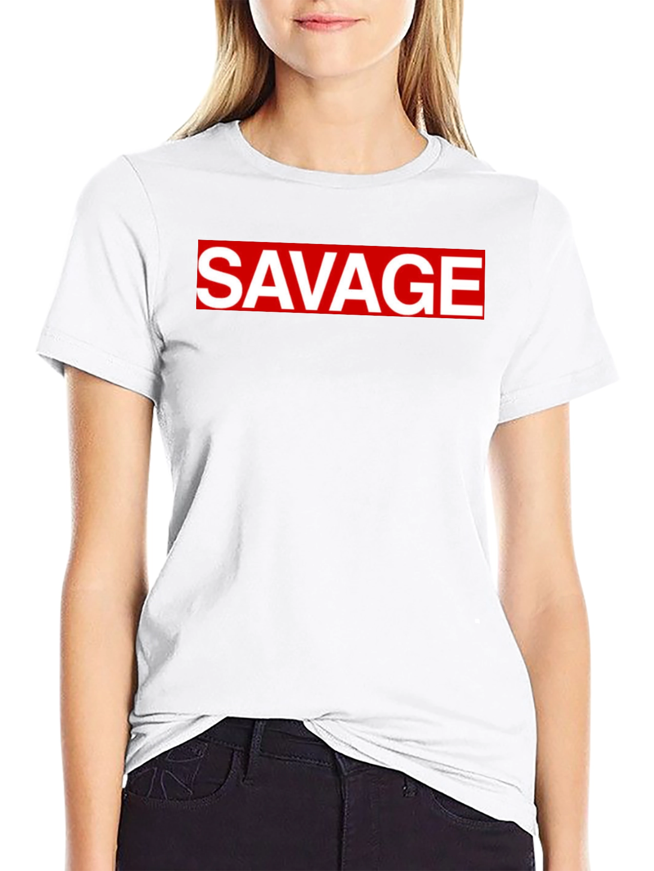 Savage Graphic Tee - Bold Statement T-Shirt