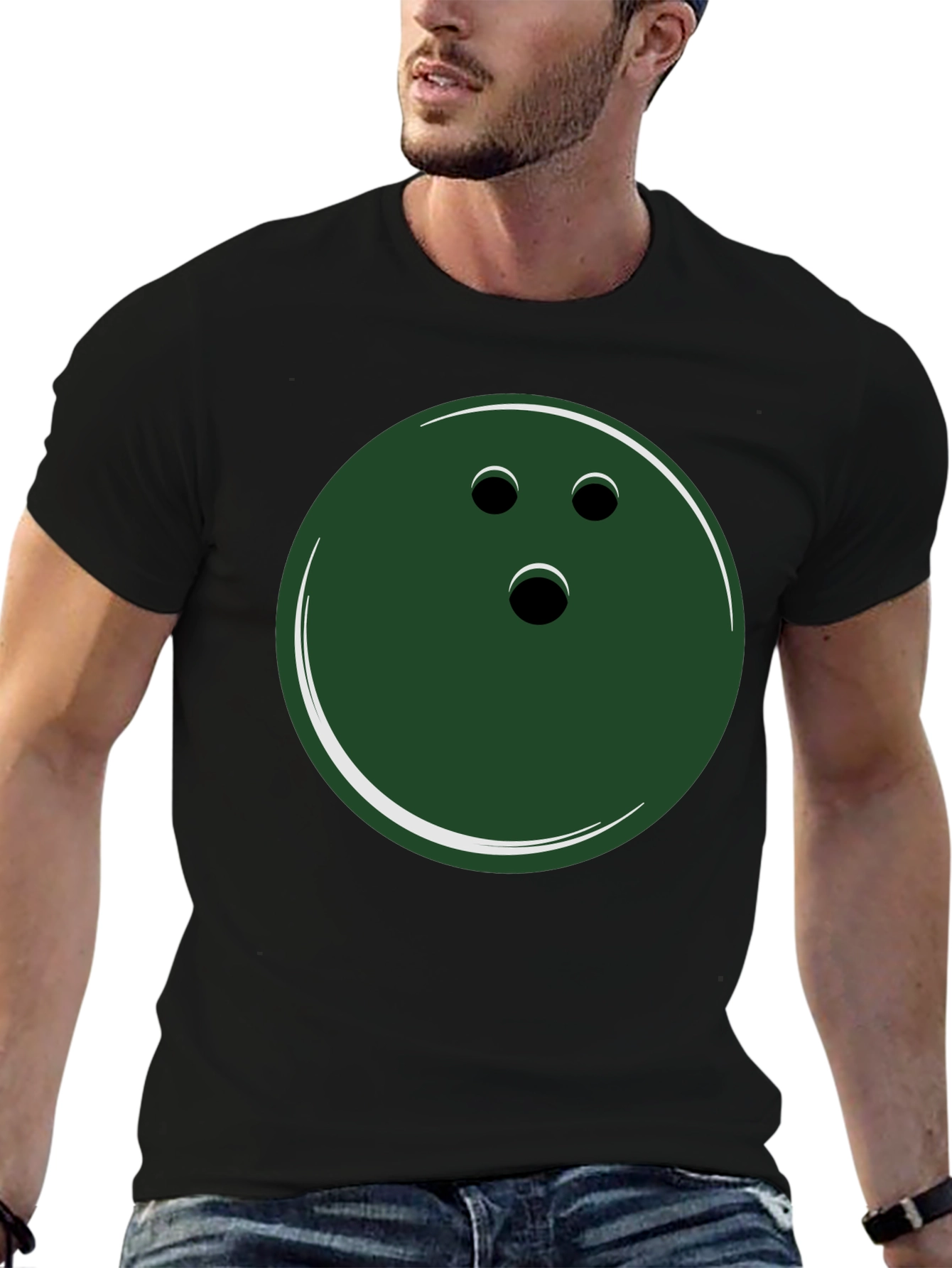 Bowling Ball Graphic Tee - Strike Style