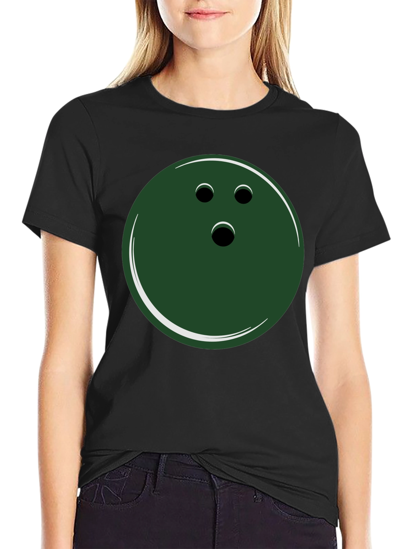 Bowling Ball Graphic Tee - Strike Style