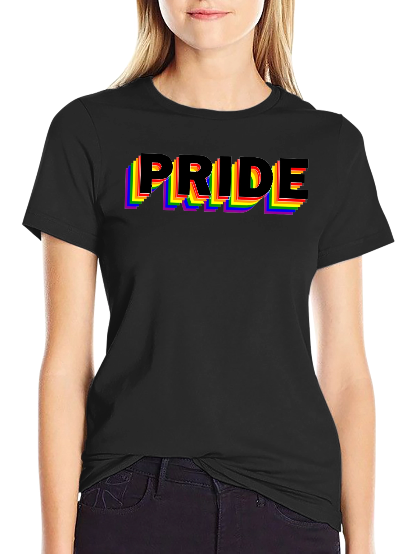 Rainbow Pride Layered T-Shirt