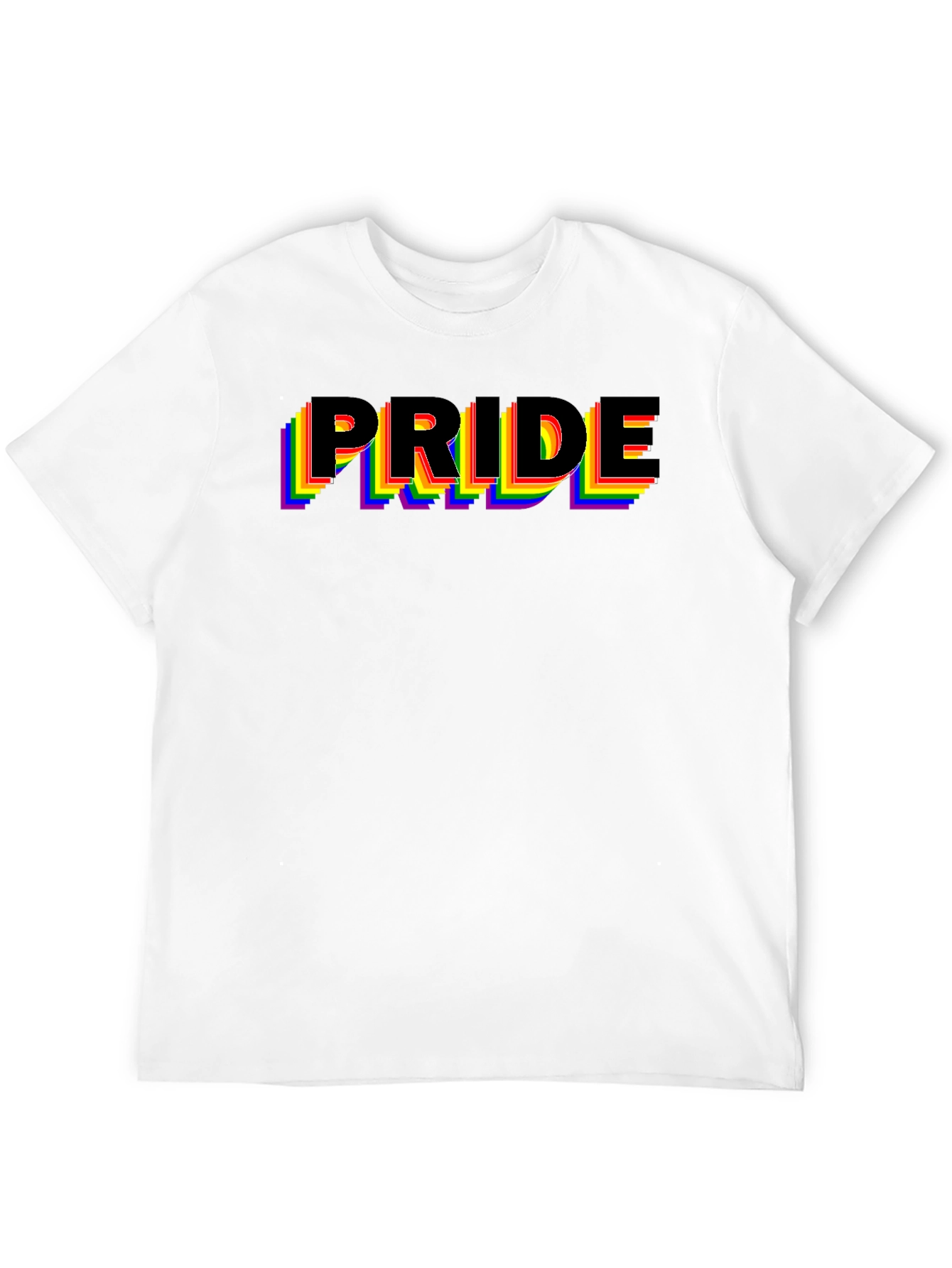 Rainbow Pride Layered T-Shirt