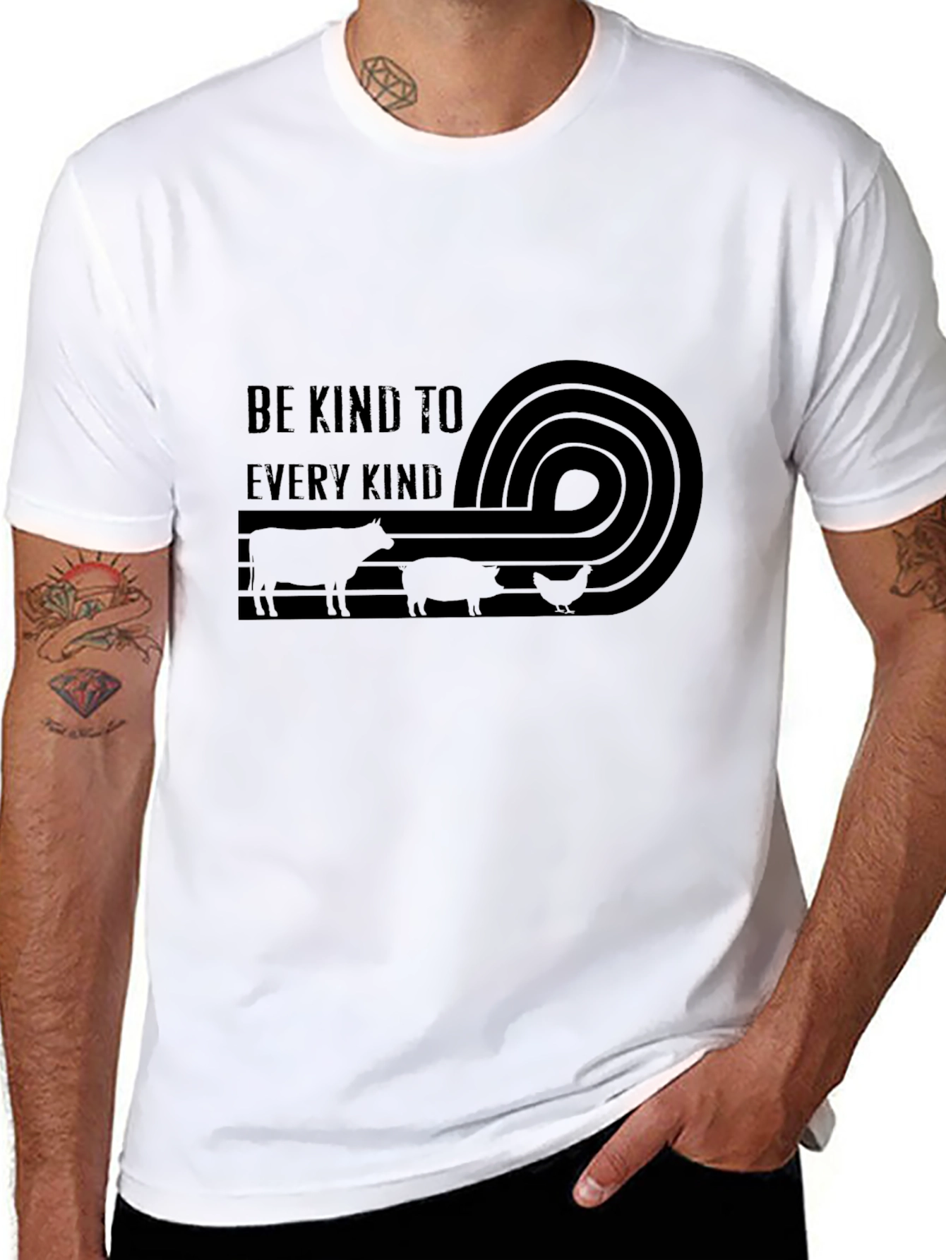 Be Kind To Every Kind Black T-Shirt