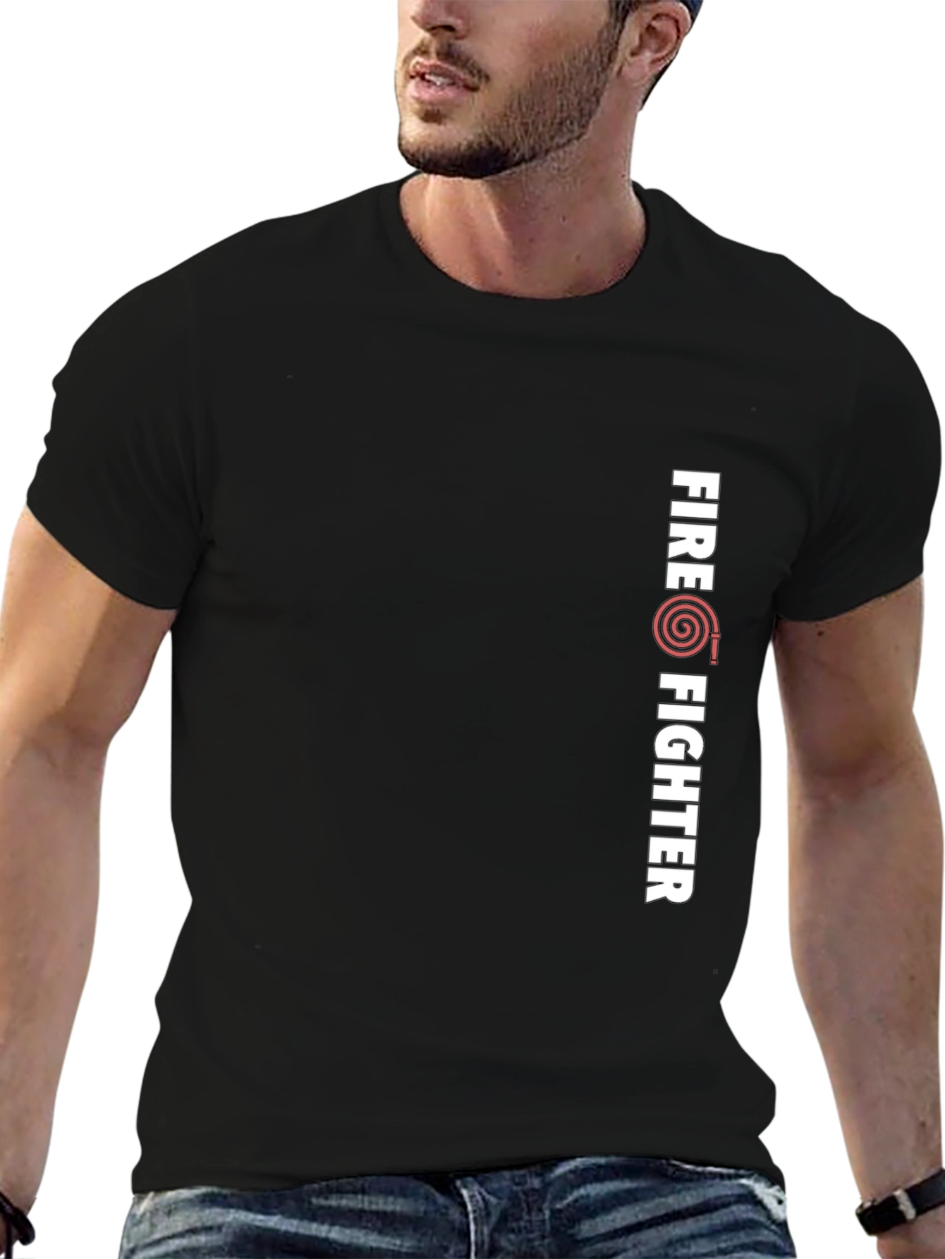 Firefighter Graphic Tee - Stylish & Comfortable