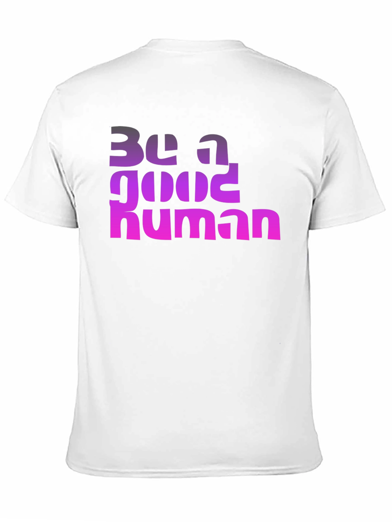 Be a Good Human Graphic T-Shirt - Black