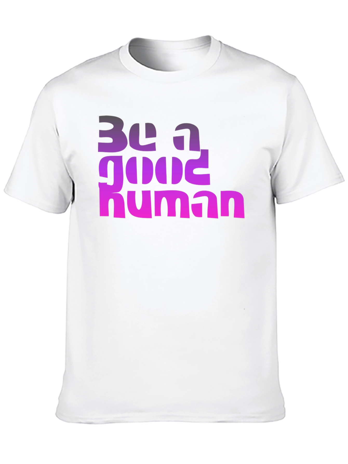 Be a Good Human Graphic T-Shirt - Black