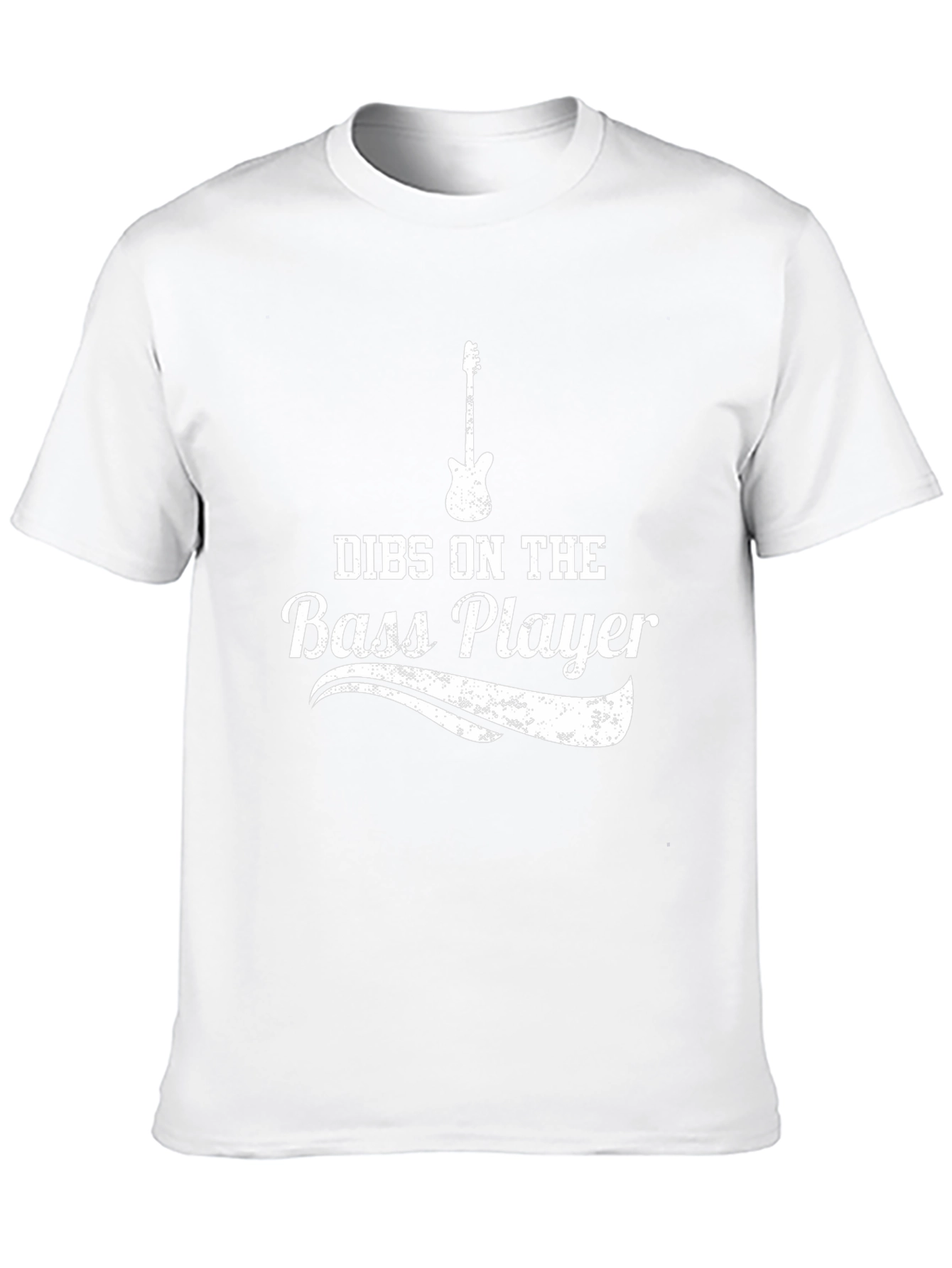 Dibs on the Bass Player Black T-Shirt