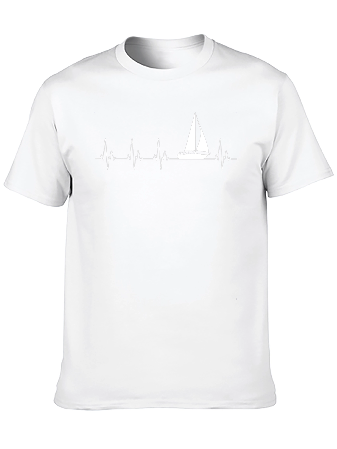 Sailboat Heartbeat T-Shirt