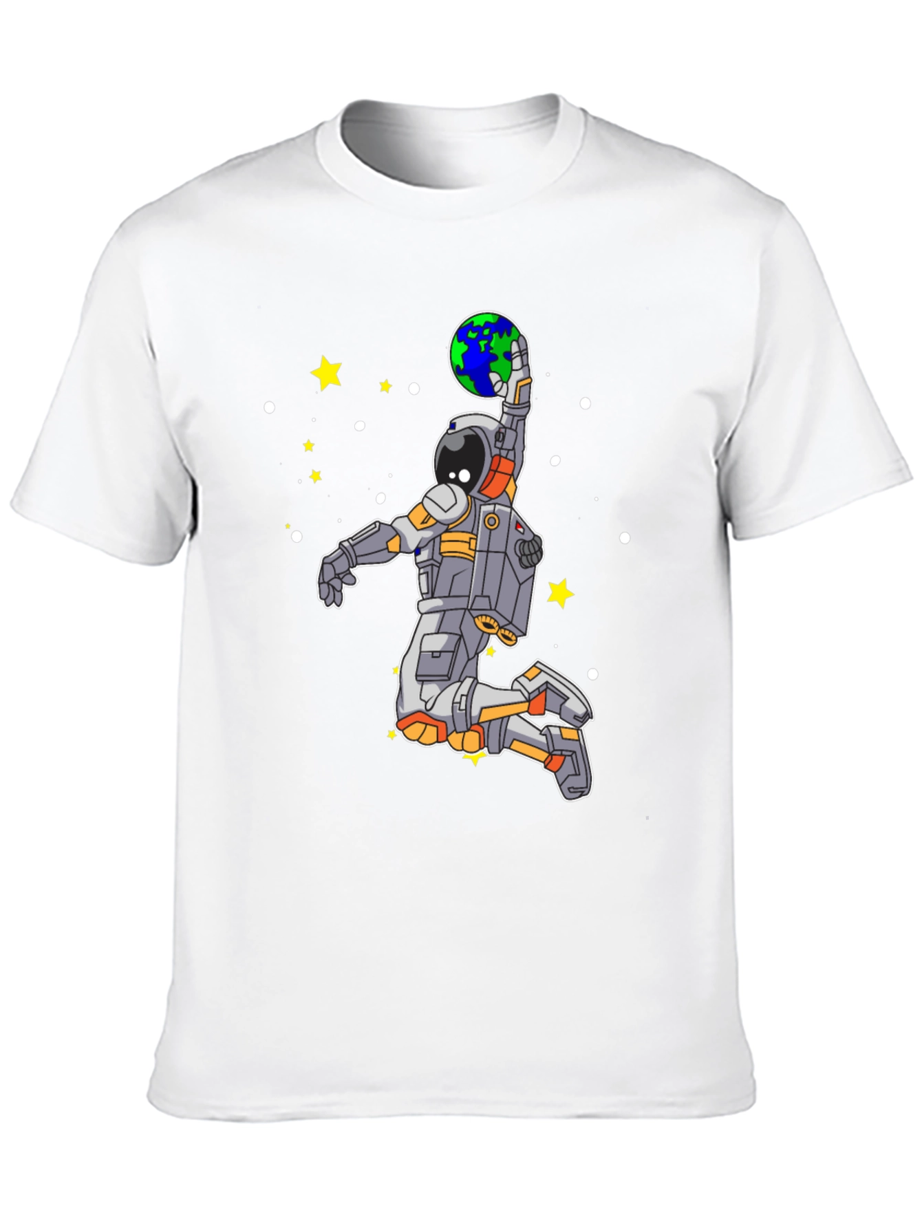 Astronaut Dunking Earth T-Shirt