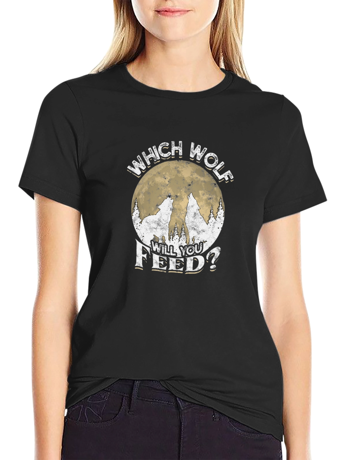 Which Wolf Will You Feed? T-Shirt