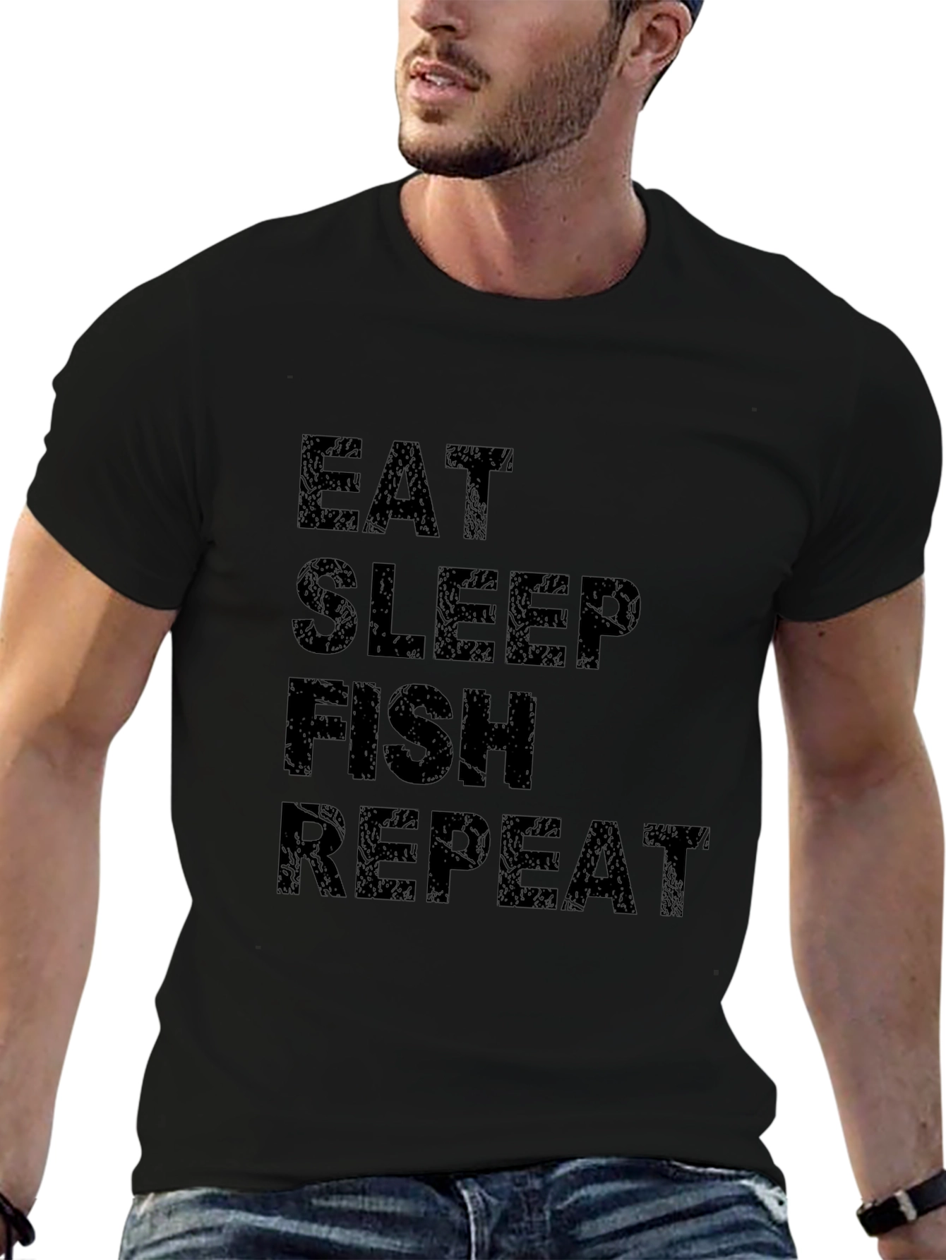 Eat Sleep Fish Repeat T-Shirt