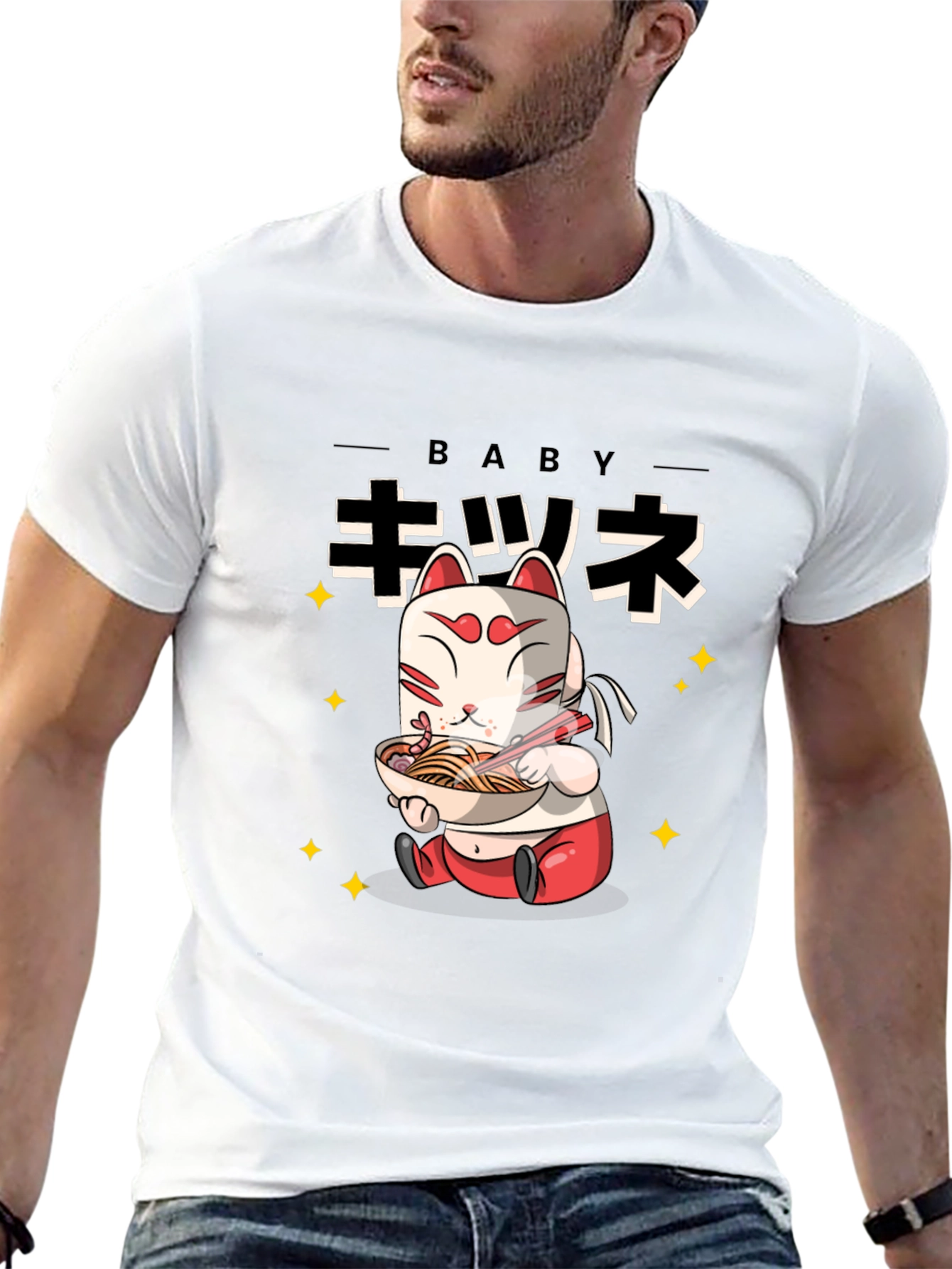 Baby Kitsune Ramen T-Shirt