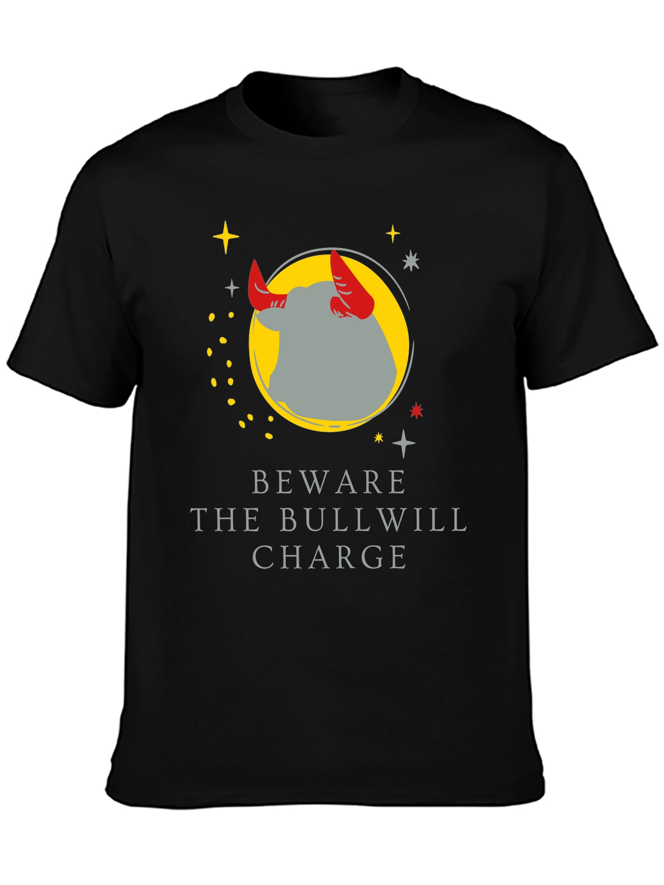 Beware the Bullwill Charge Graphic Tee