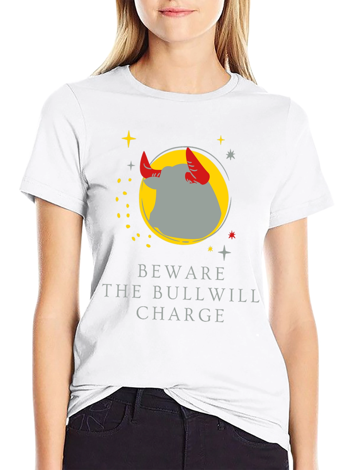 Beware the Bullwill Charge Graphic Tee