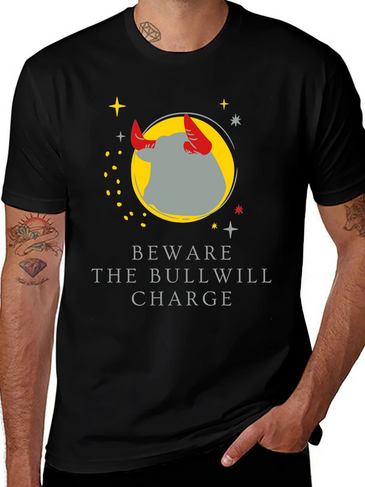 Beware the Bullwill Charge Graphic Tee