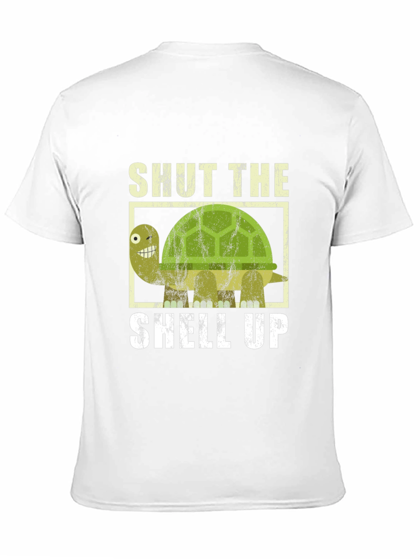 Shut The Shell Up Turtle Graphic T-Shirt