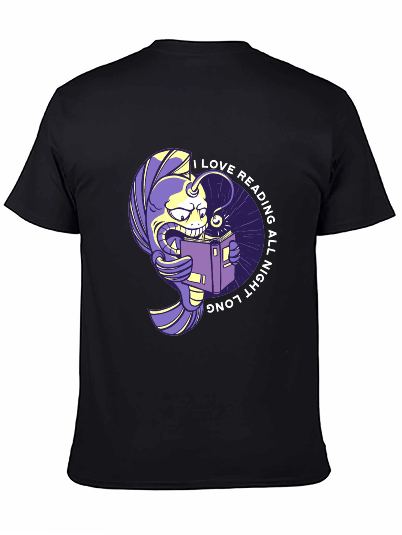 I Love Reading All Night Long T-Shirt