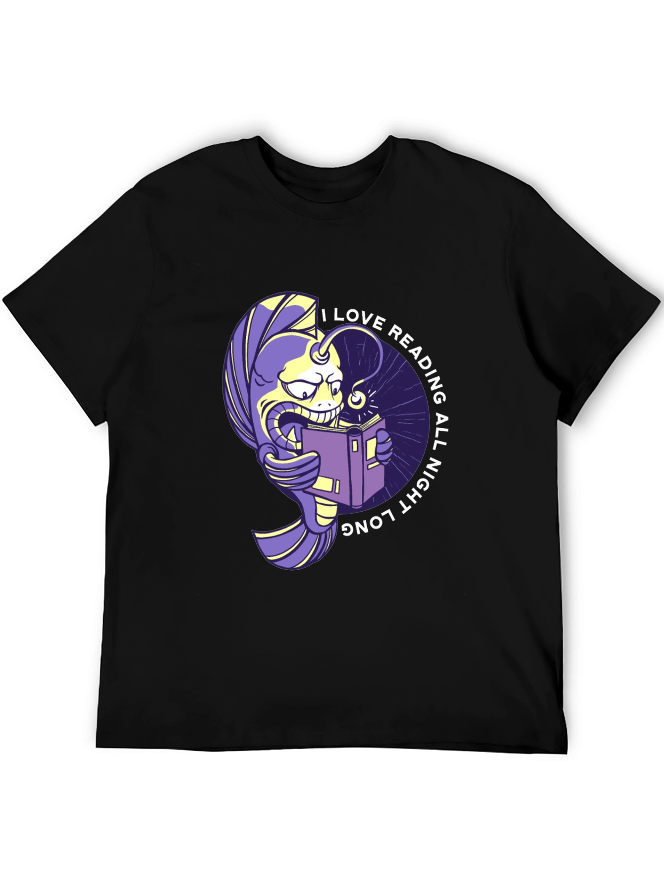 I Love Reading All Night Long T-Shirt