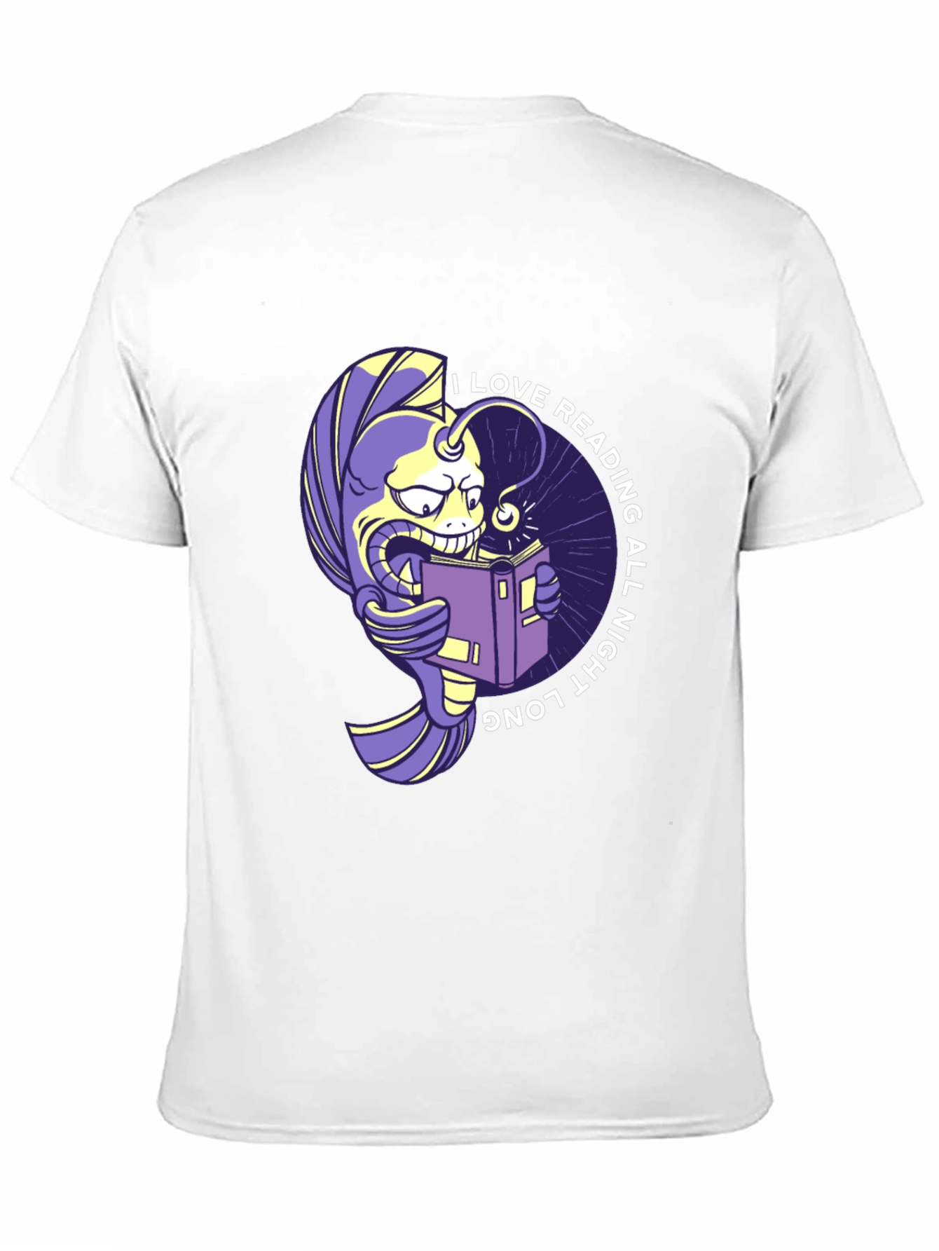 I Love Reading All Night Long T-Shirt