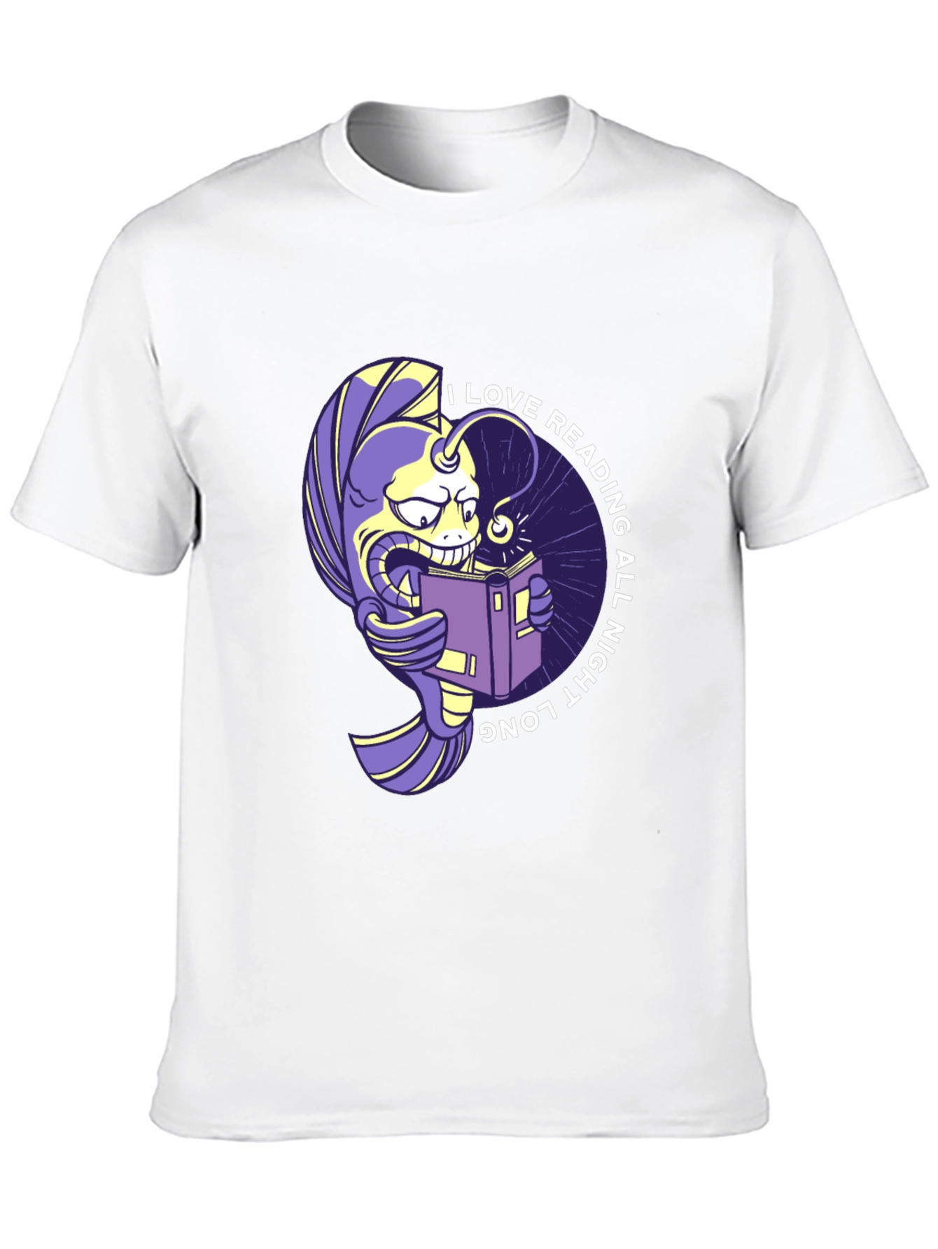 I Love Reading All Night Long T-Shirt