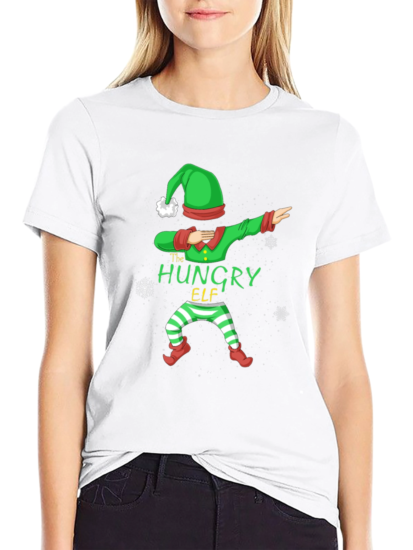 Hungry Elf Dab Black T-Shirt