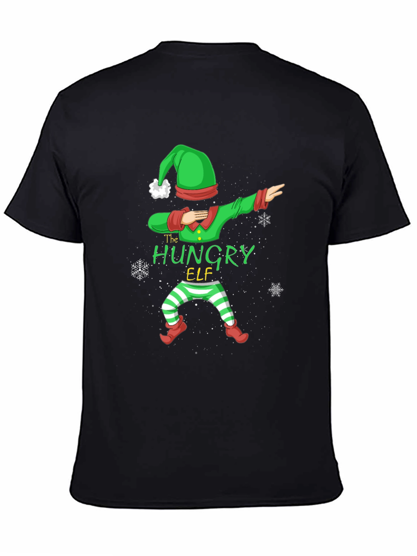 Hungry Elf Dab Black T-Shirt