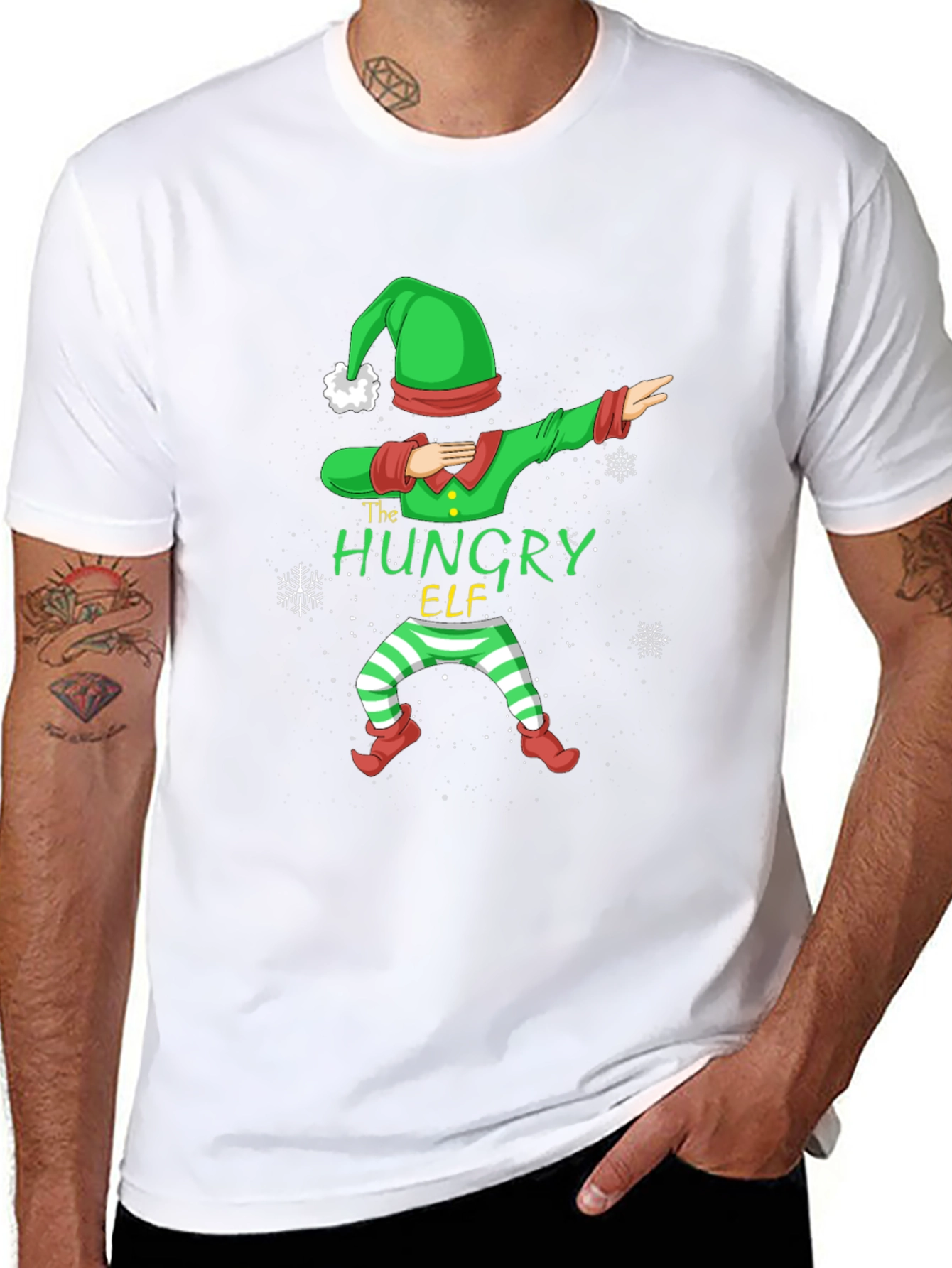 Hungry Elf Dab Black T-Shirt