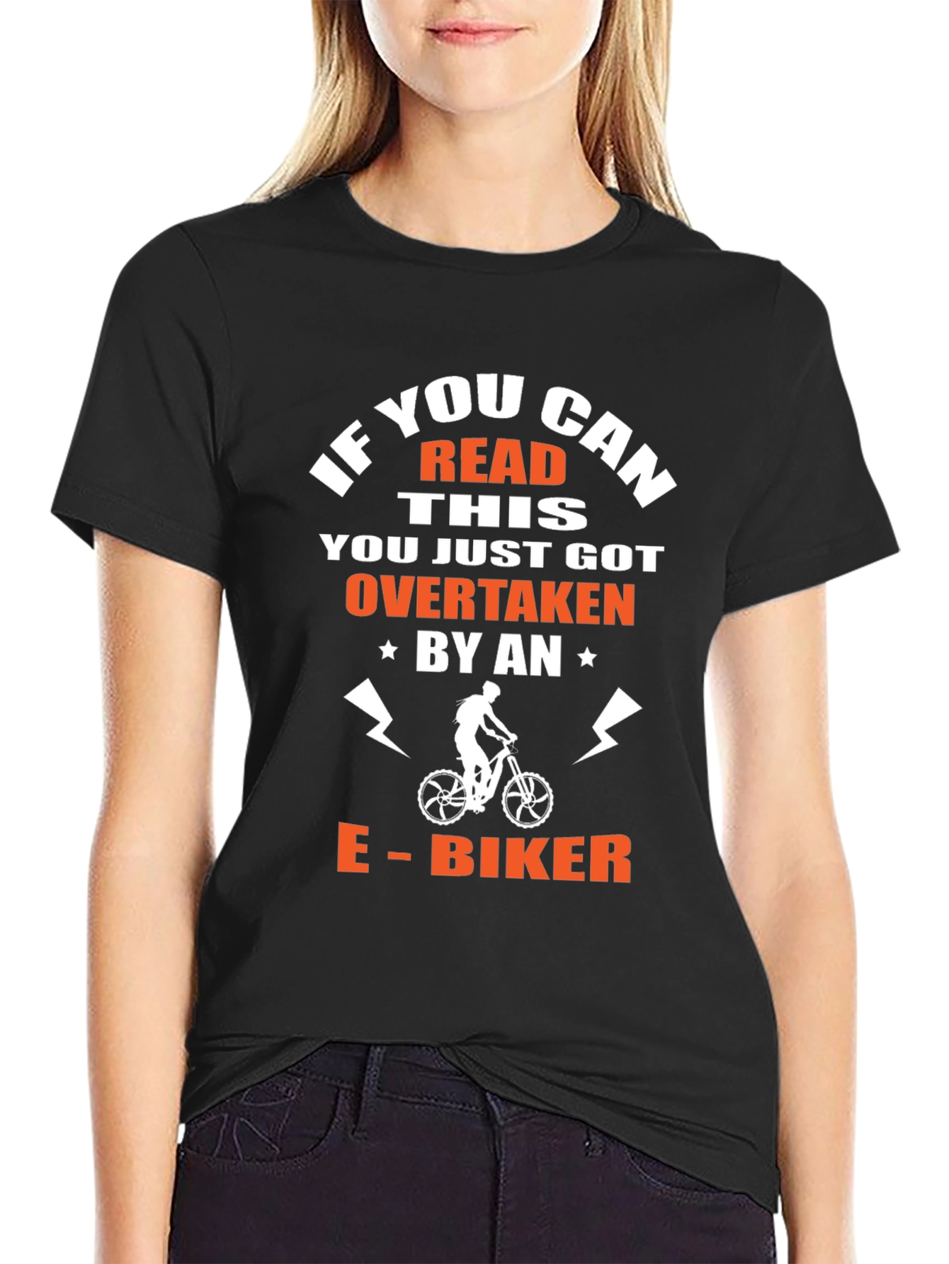 E-Biker Overtaken T-Shirt - Funny Cycling Tee