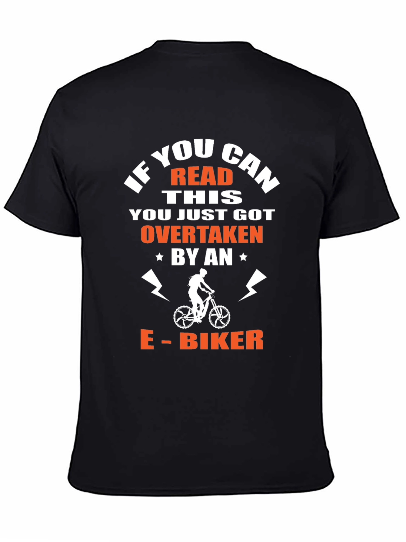 E-Biker Overtaken T-Shirt - Funny Cycling Tee