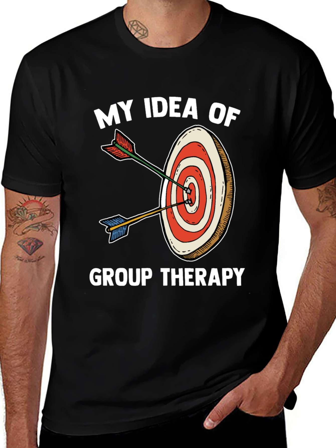 My Idea of Group Therapy T-Shirt Funny Target Tee