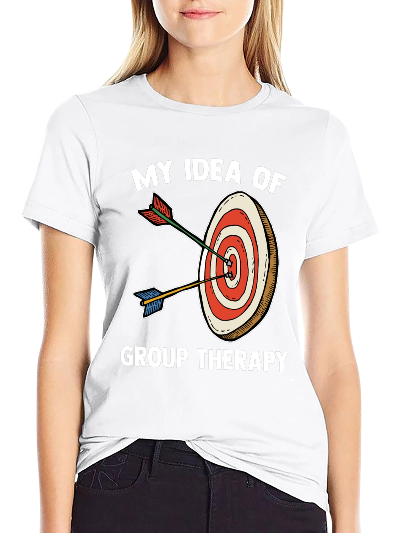 My Idea of Group Therapy T-Shirt Funny Target Tee