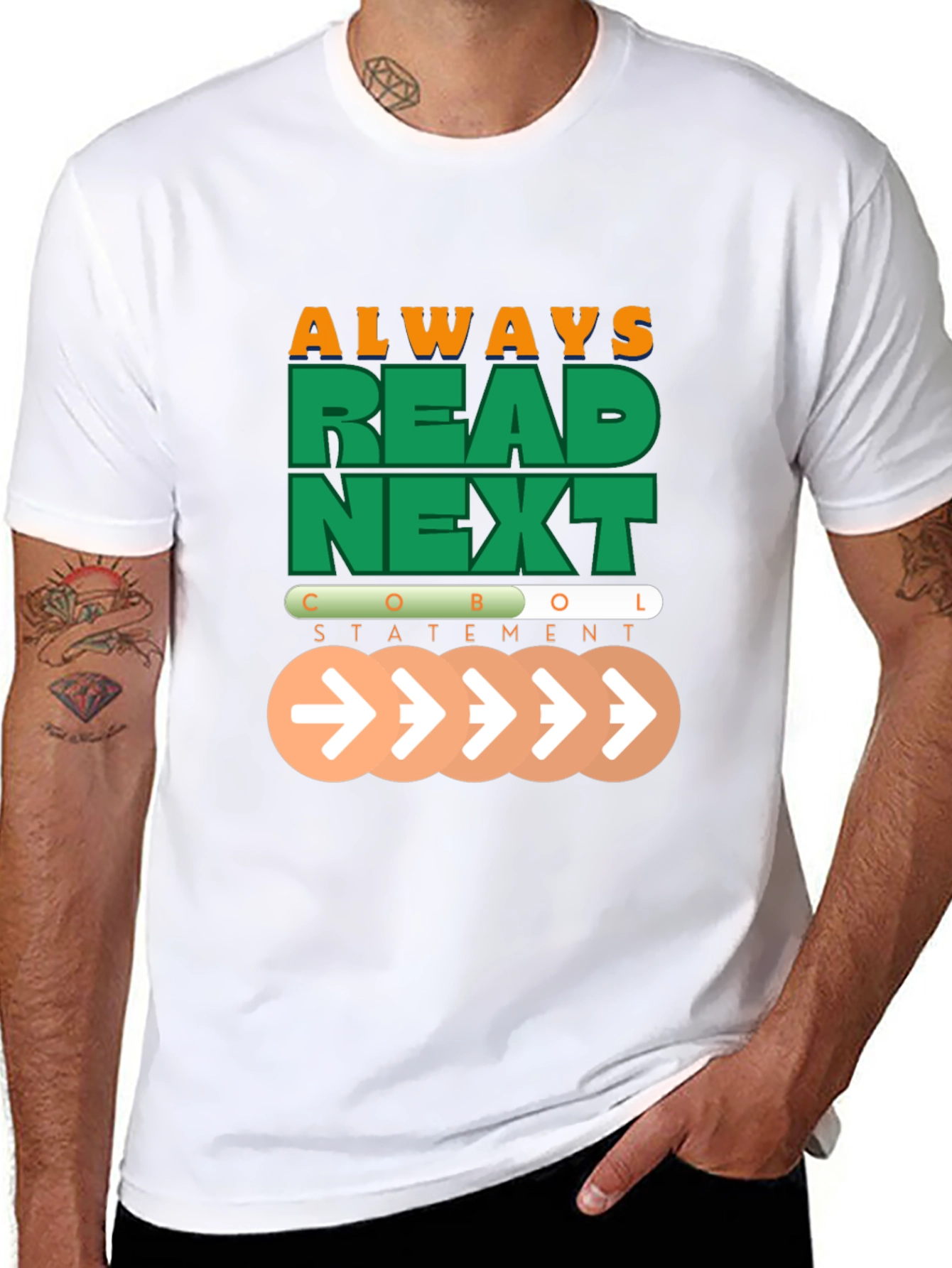 COBOL Statement T-Shirt - Always Read Next