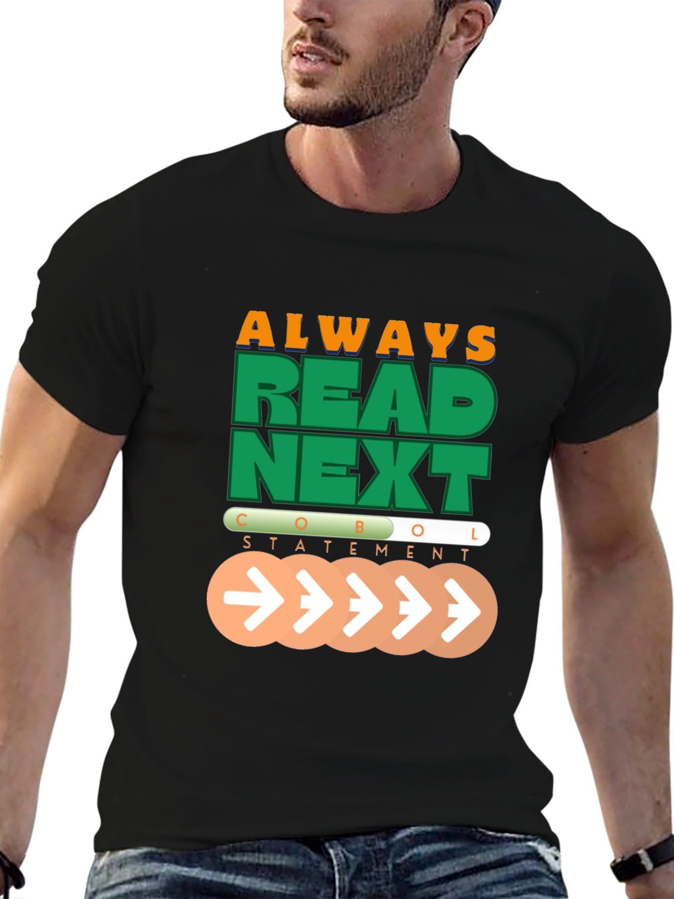 COBOL Statement T-Shirt - Always Read Next