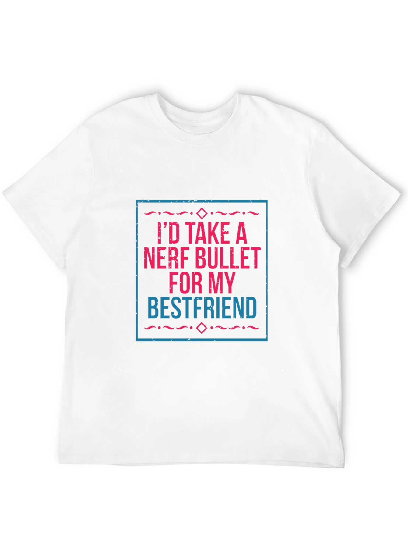 Nerf Bullet Best Friend Graphic Tee - Black
