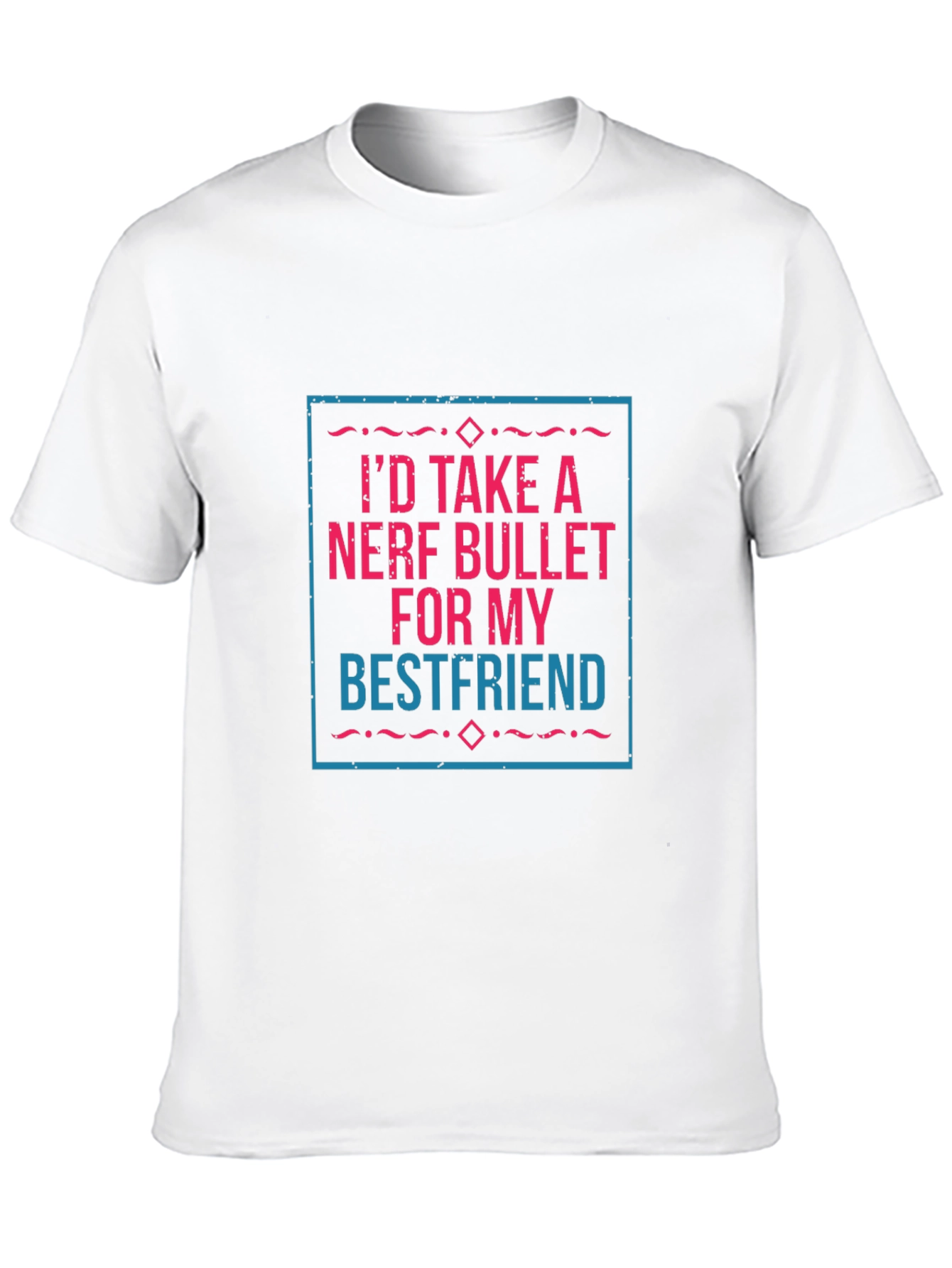 Nerf Bullet Best Friend Graphic Tee - Black