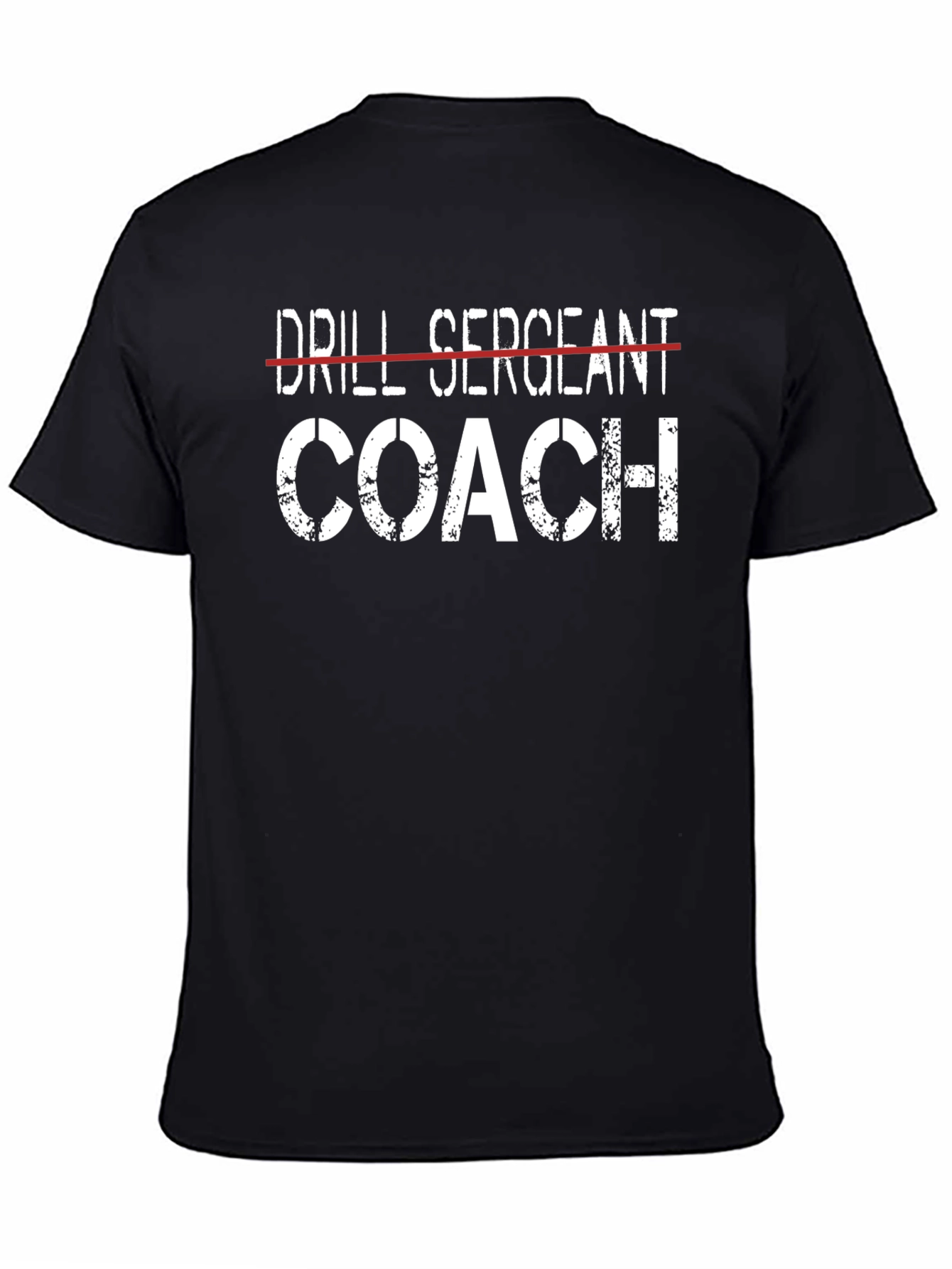 Drill Sergeant Coach Graphic T-Shirt - Mens