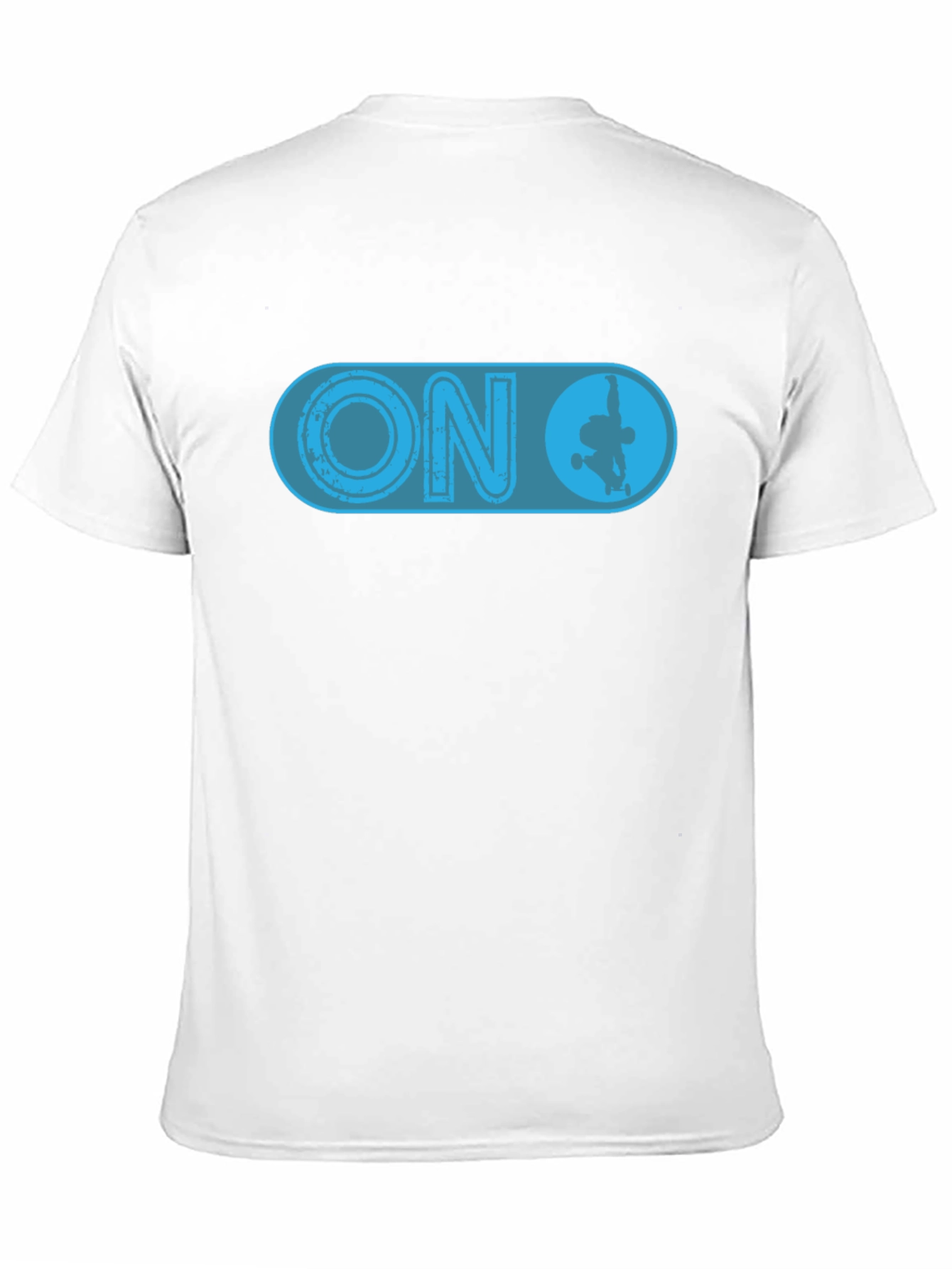 Skateboarding ON Switch Black T-Shirt