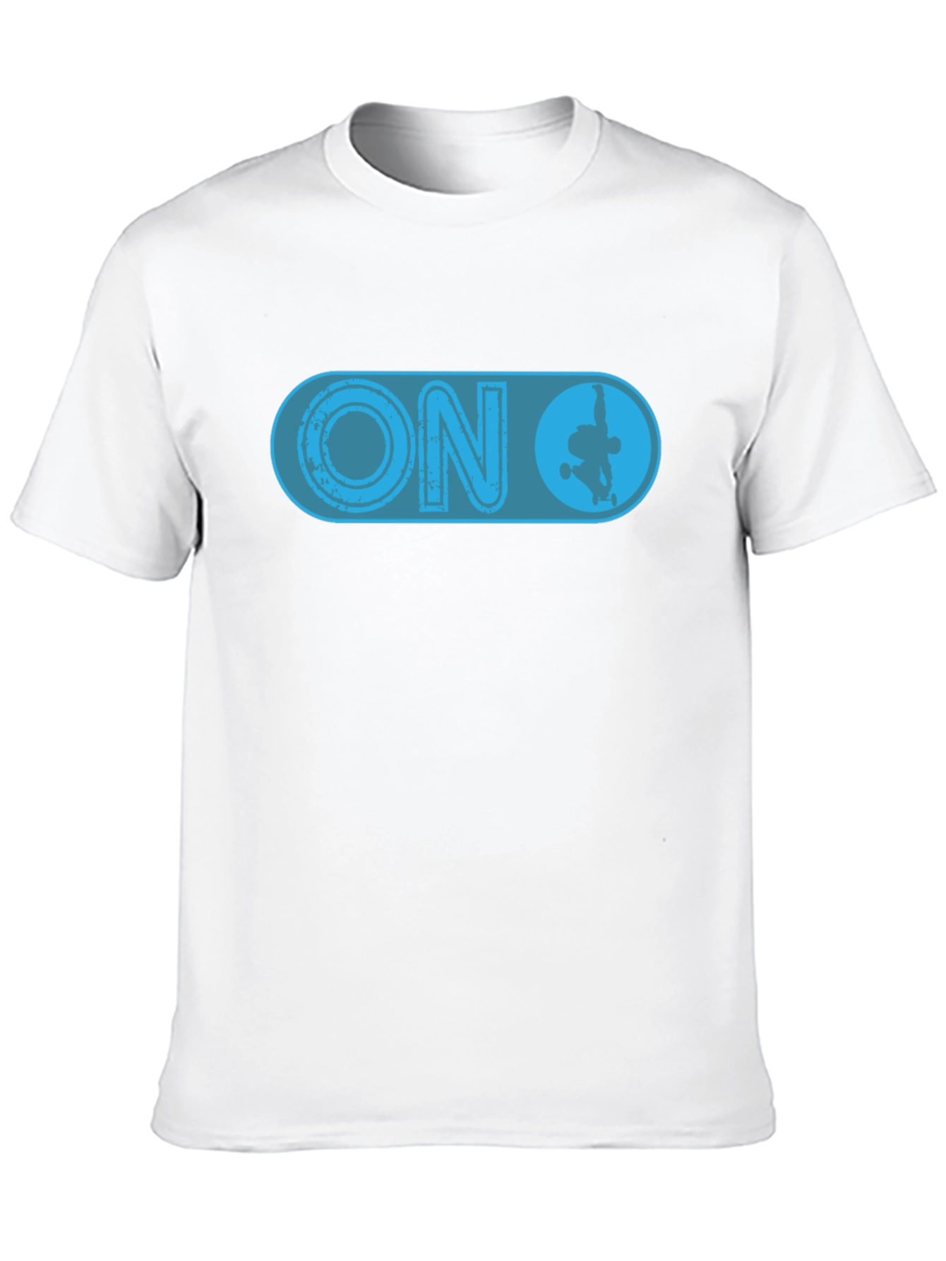 Skateboarding ON Switch Black T-Shirt