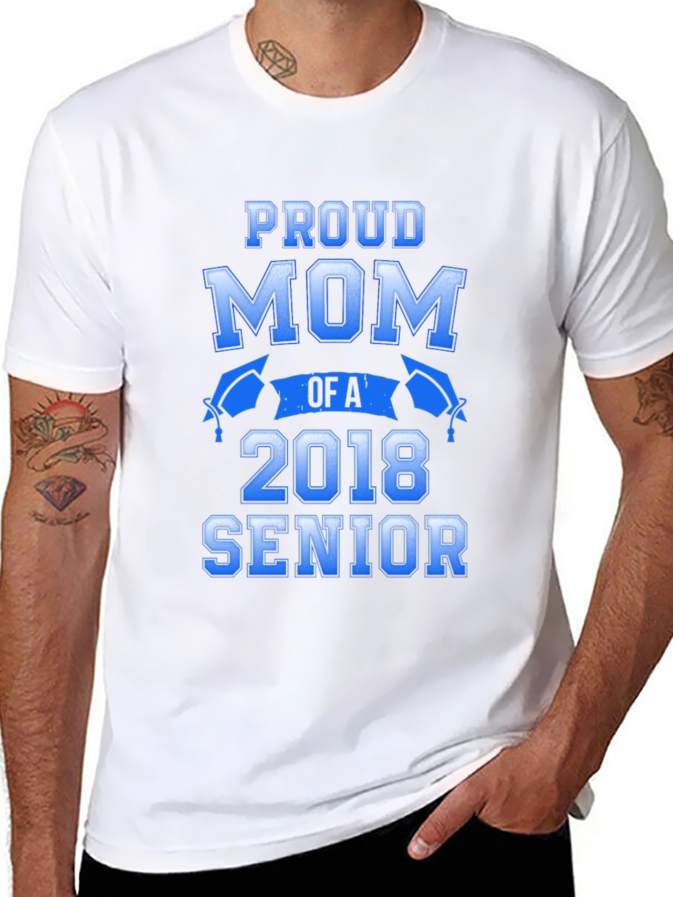 Proud Mom of a 2018 Senior Graduation T-Shirt