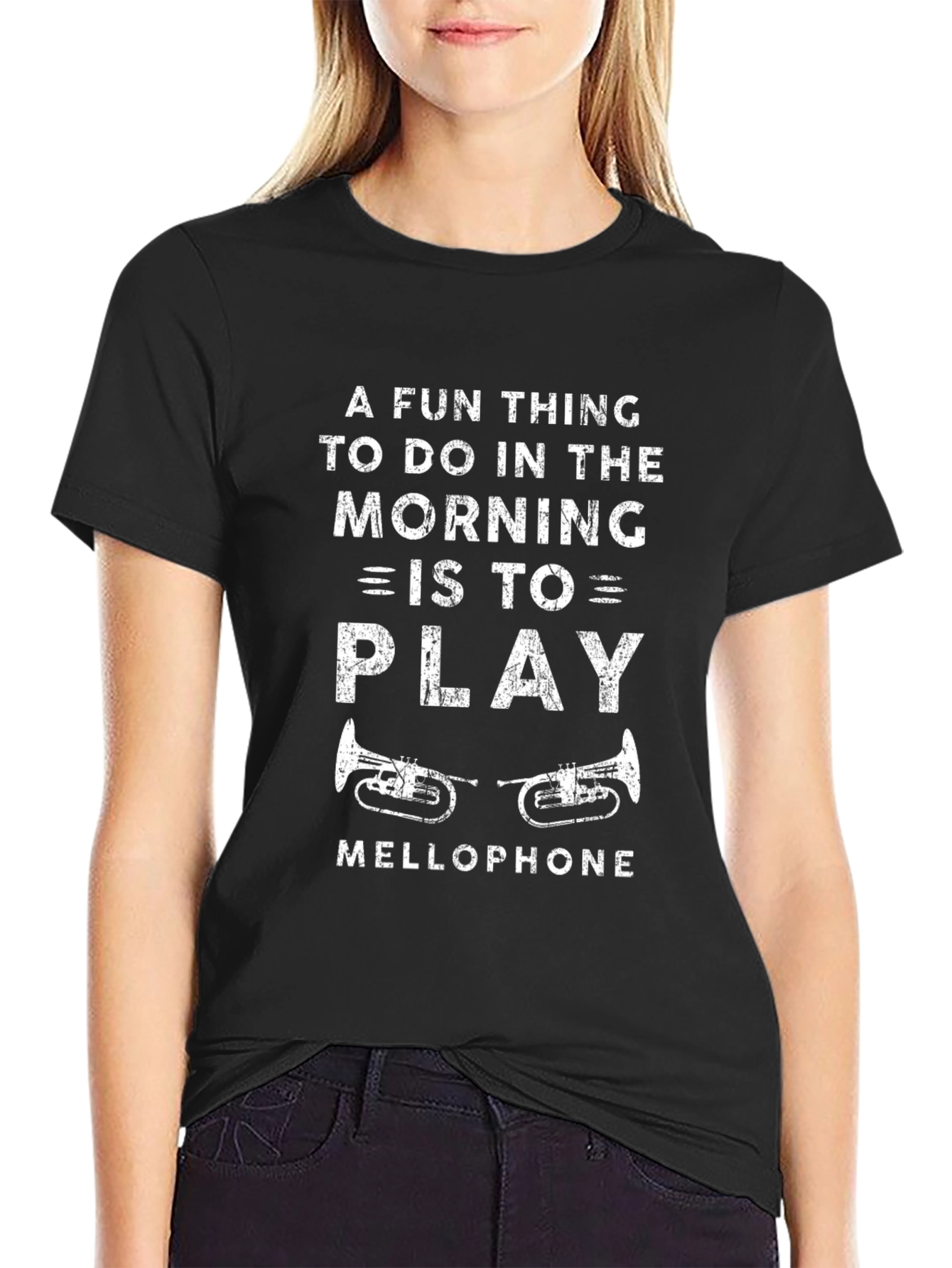Fun Mellophone Player Morning T-Shirt