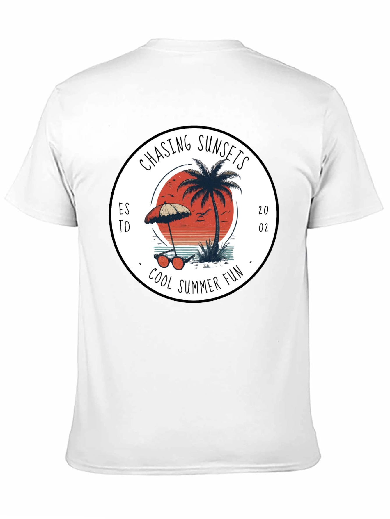 Chasing Sunsets Graphic Tee - Cool Summer Fun