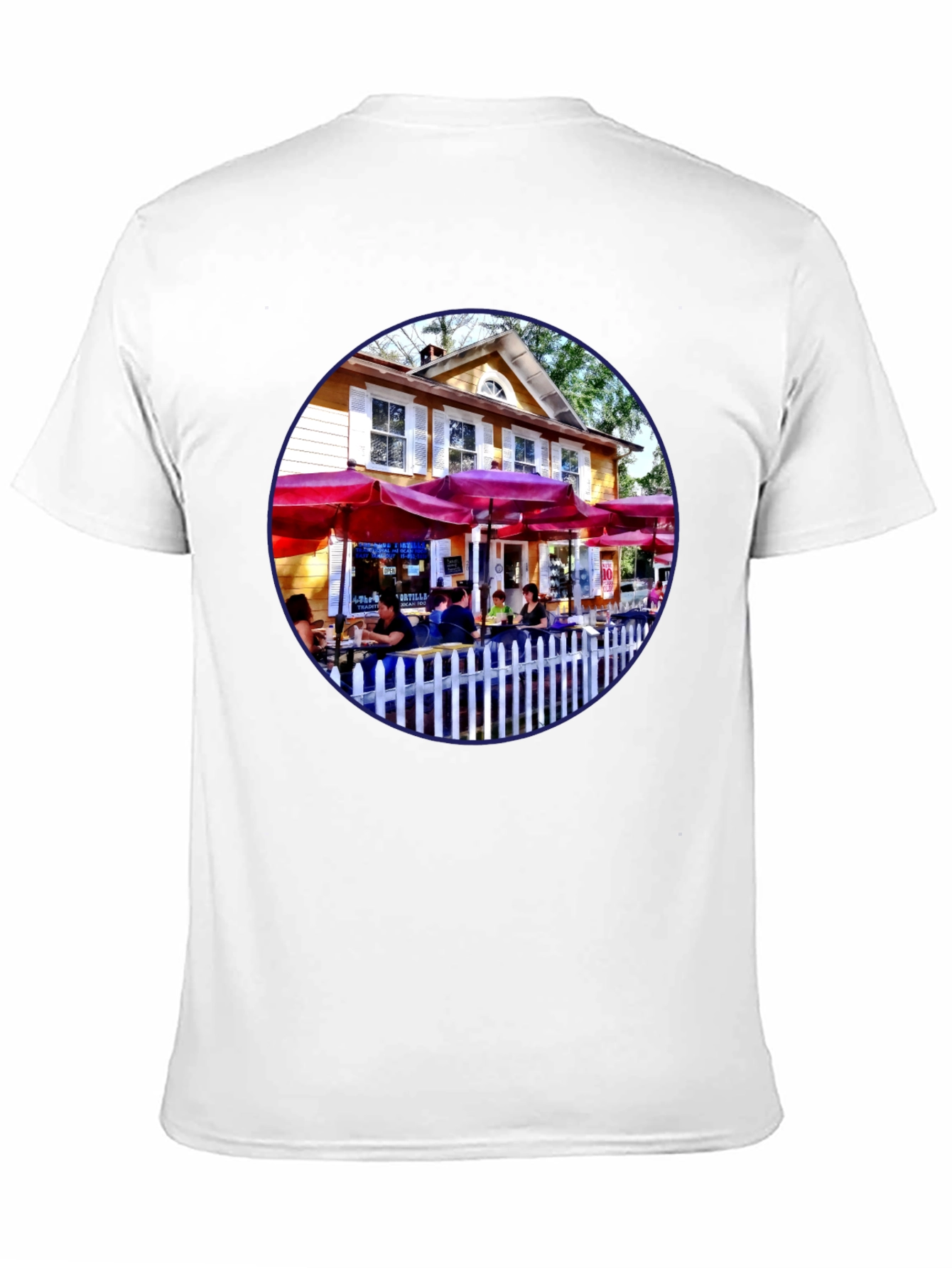 Restaurant Patio Graphic Tee - Black