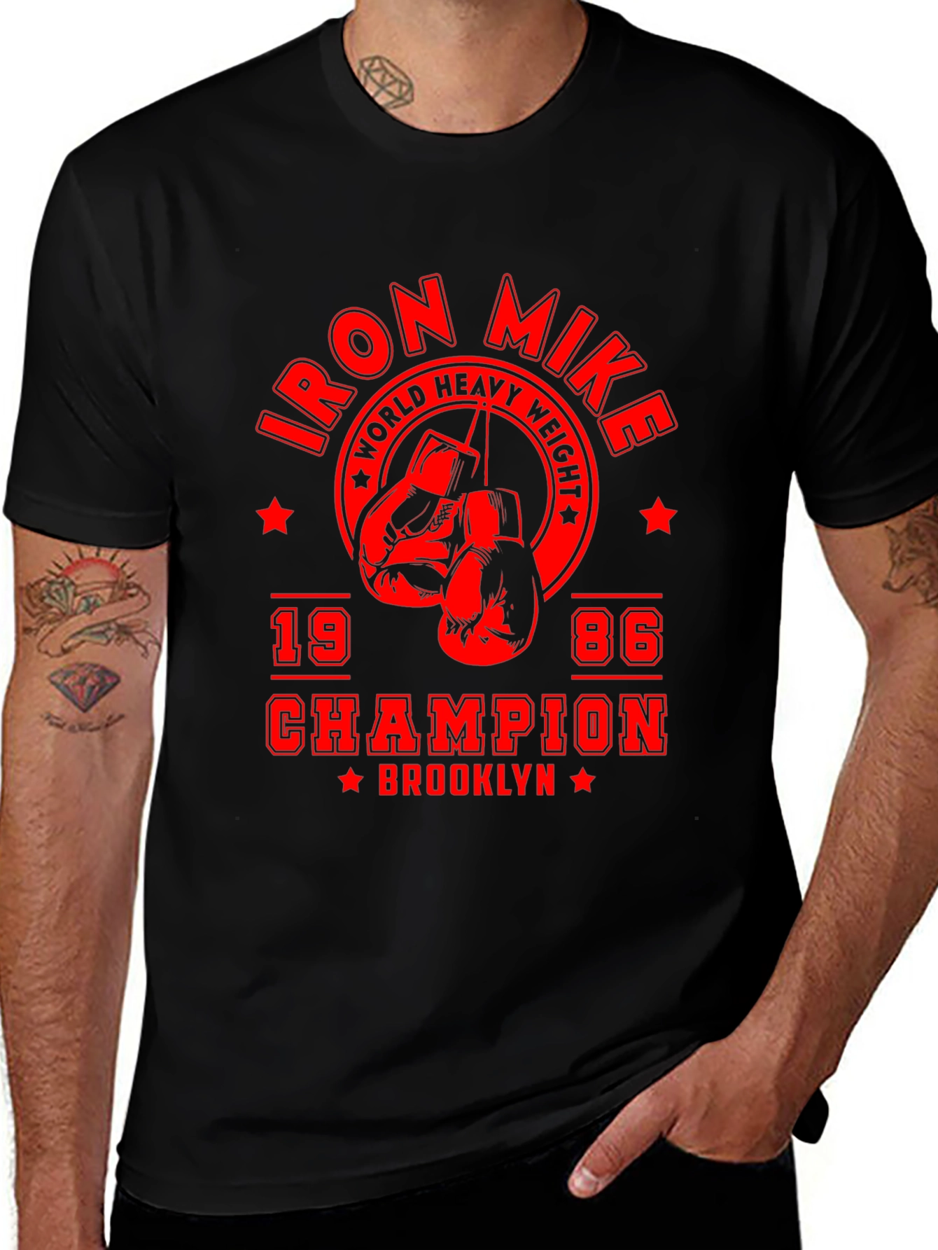 Iron Mike Tyson Champion T-Shirt - Brooklyn