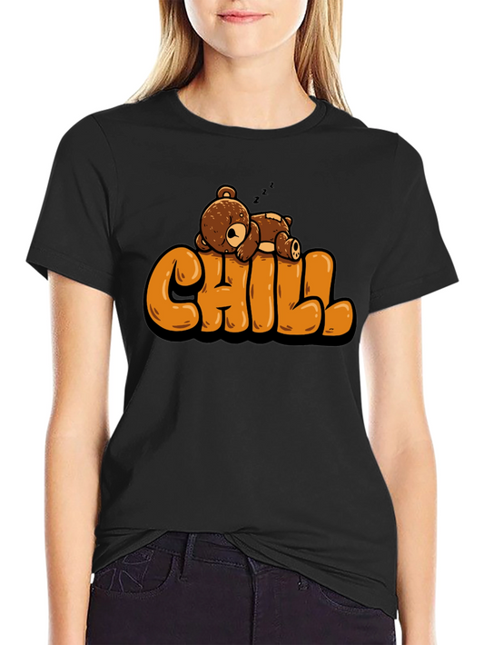 Chill Bear T-Shirt - Relaxed Style