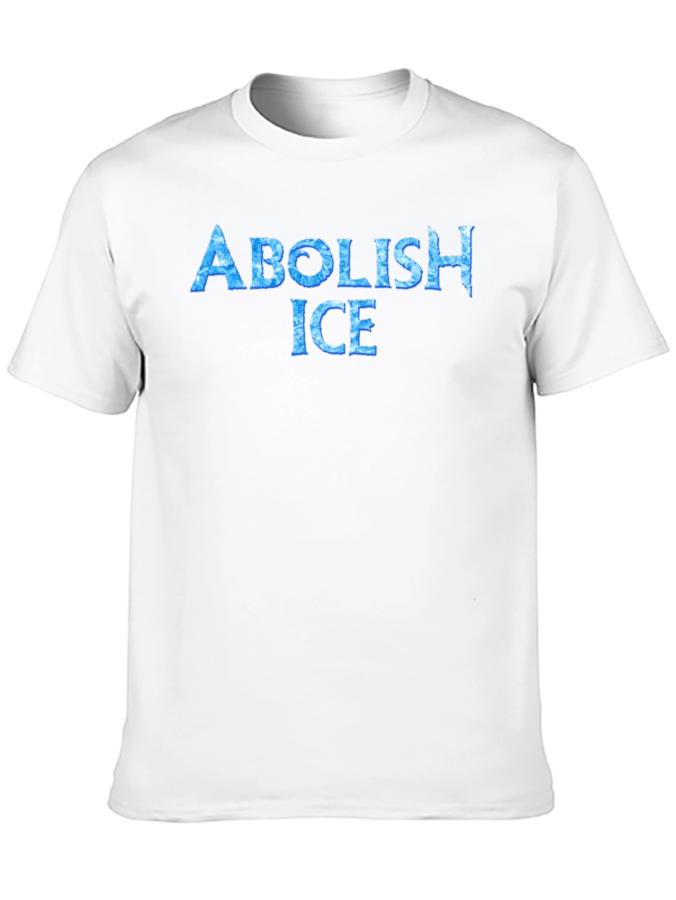 Abolish ICE Black T-Shirt Political Statement