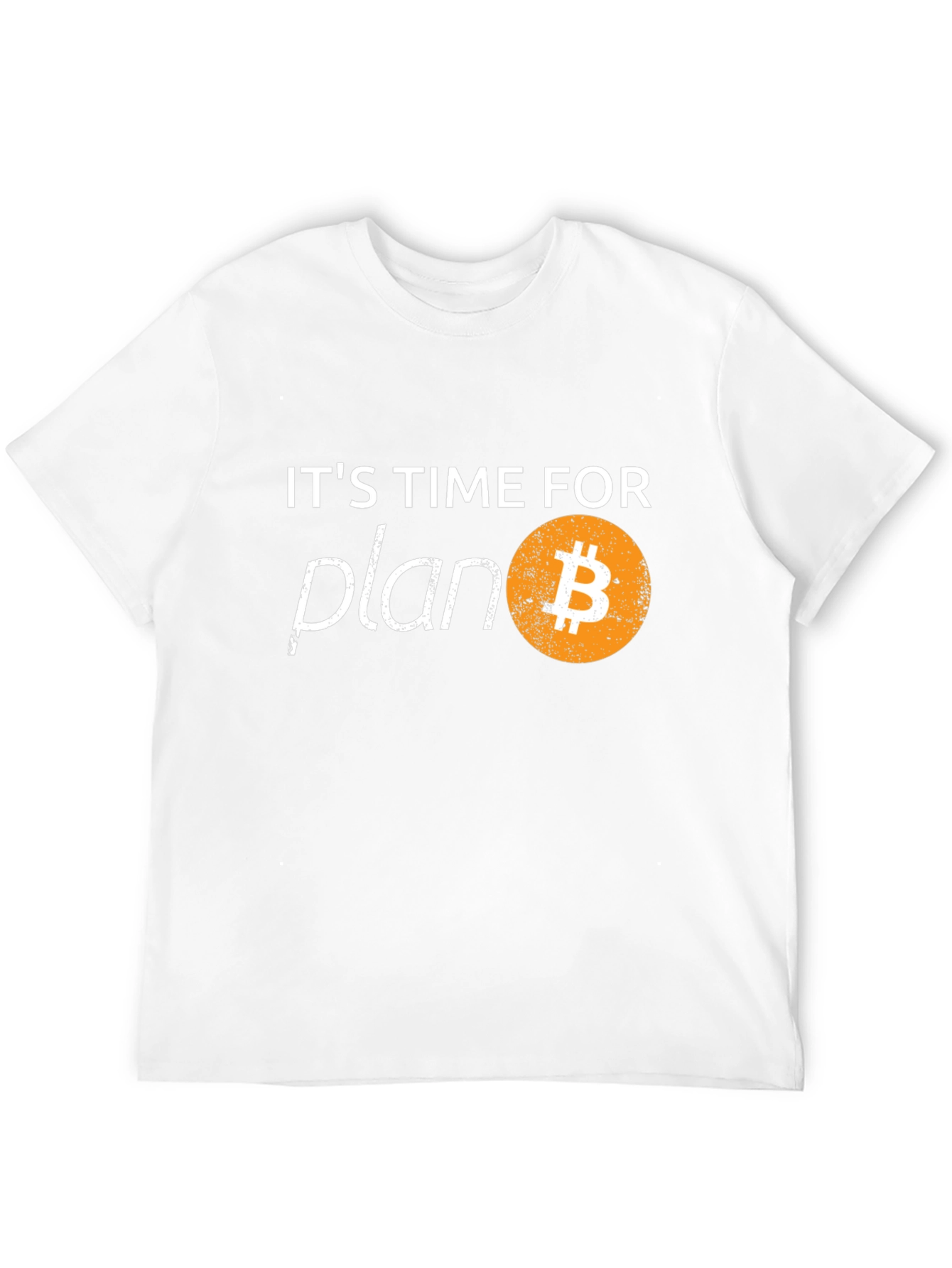 Bitcoin Plan B Black T-Shirt - Crypto Tee